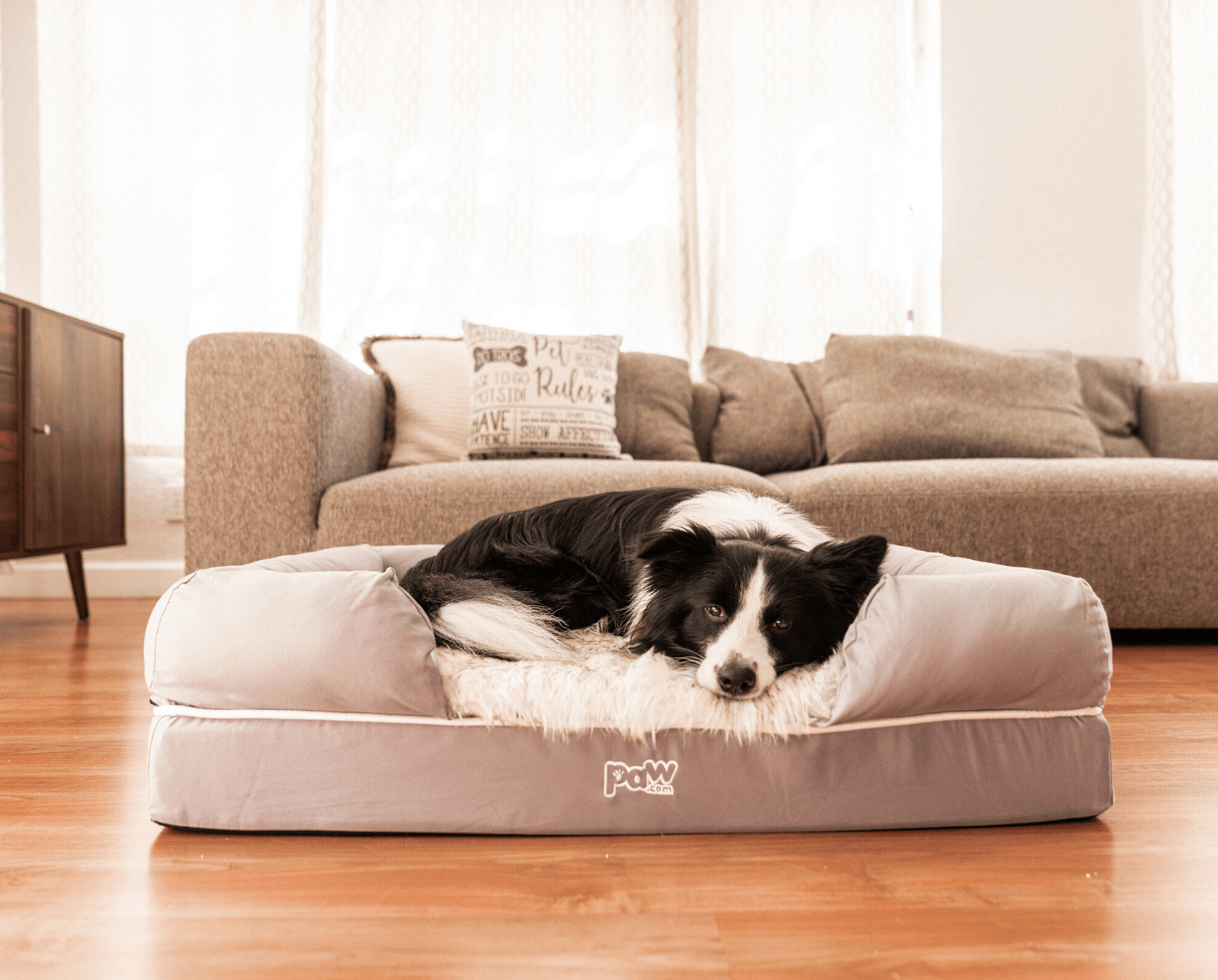 PupLounge™ Topper - Polar White (Bed Not Included)、mySite、solidvoid