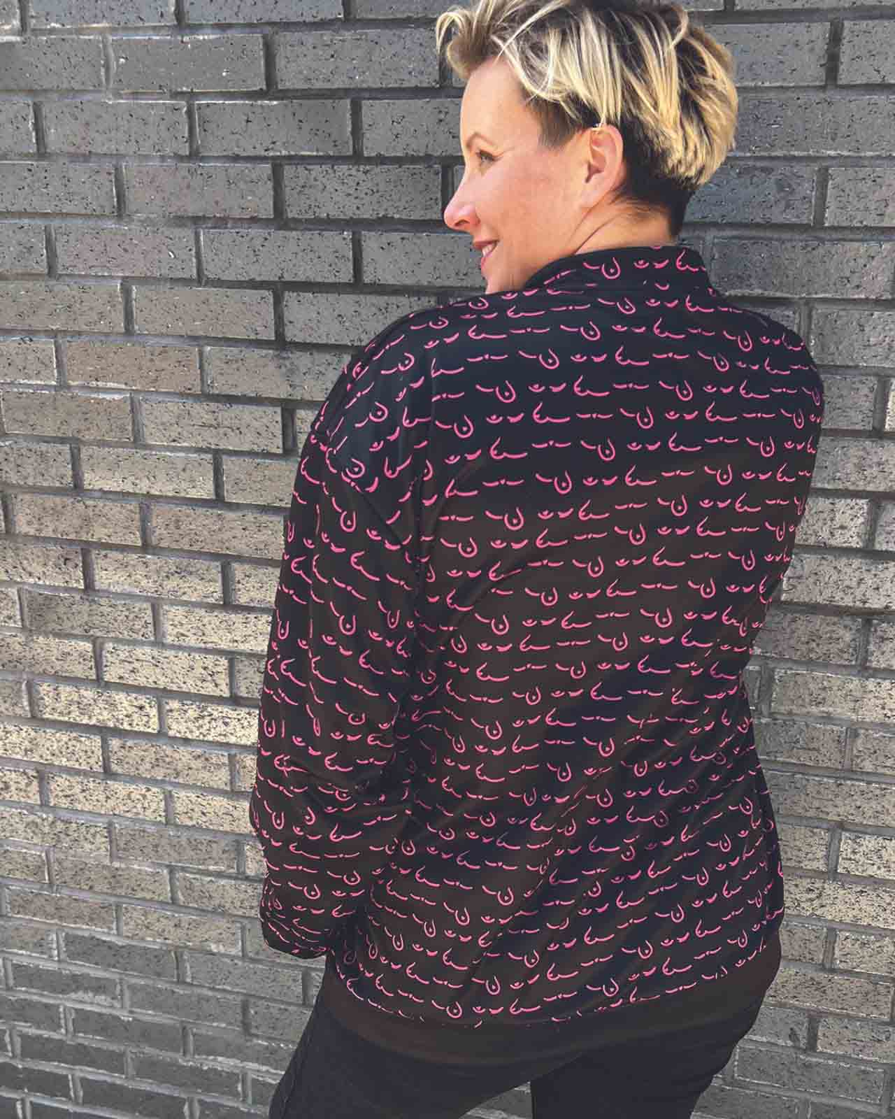 AnaOno Boob Inclusive Black Bomber | Limited Edition、mySite、bengalsvssteelers