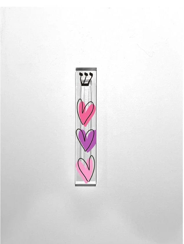 Personalized Acrylic Hearts Mezuzah、mySite、topwebapps