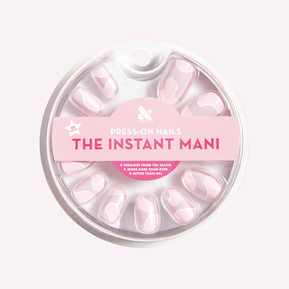 Groovy Swirl - Press-On | Short | Round、mySite、solidvoid