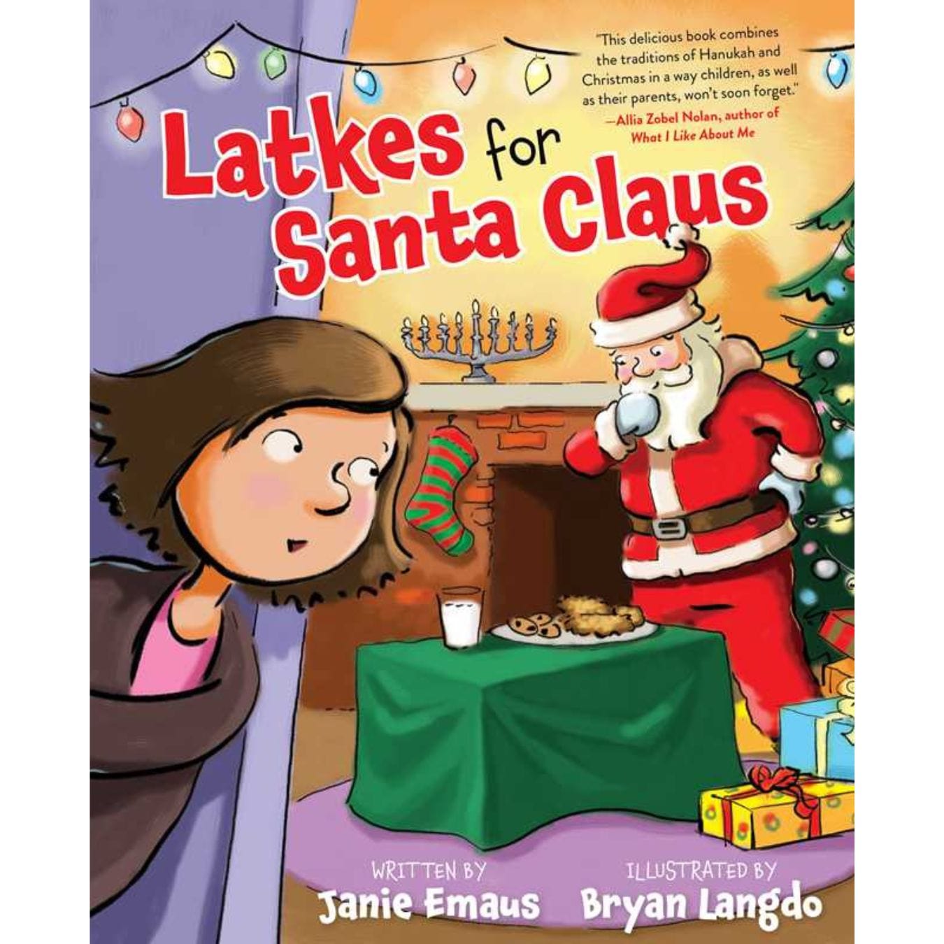 Latkes For Santa Claus - Hardcover、mySite、topwebapps