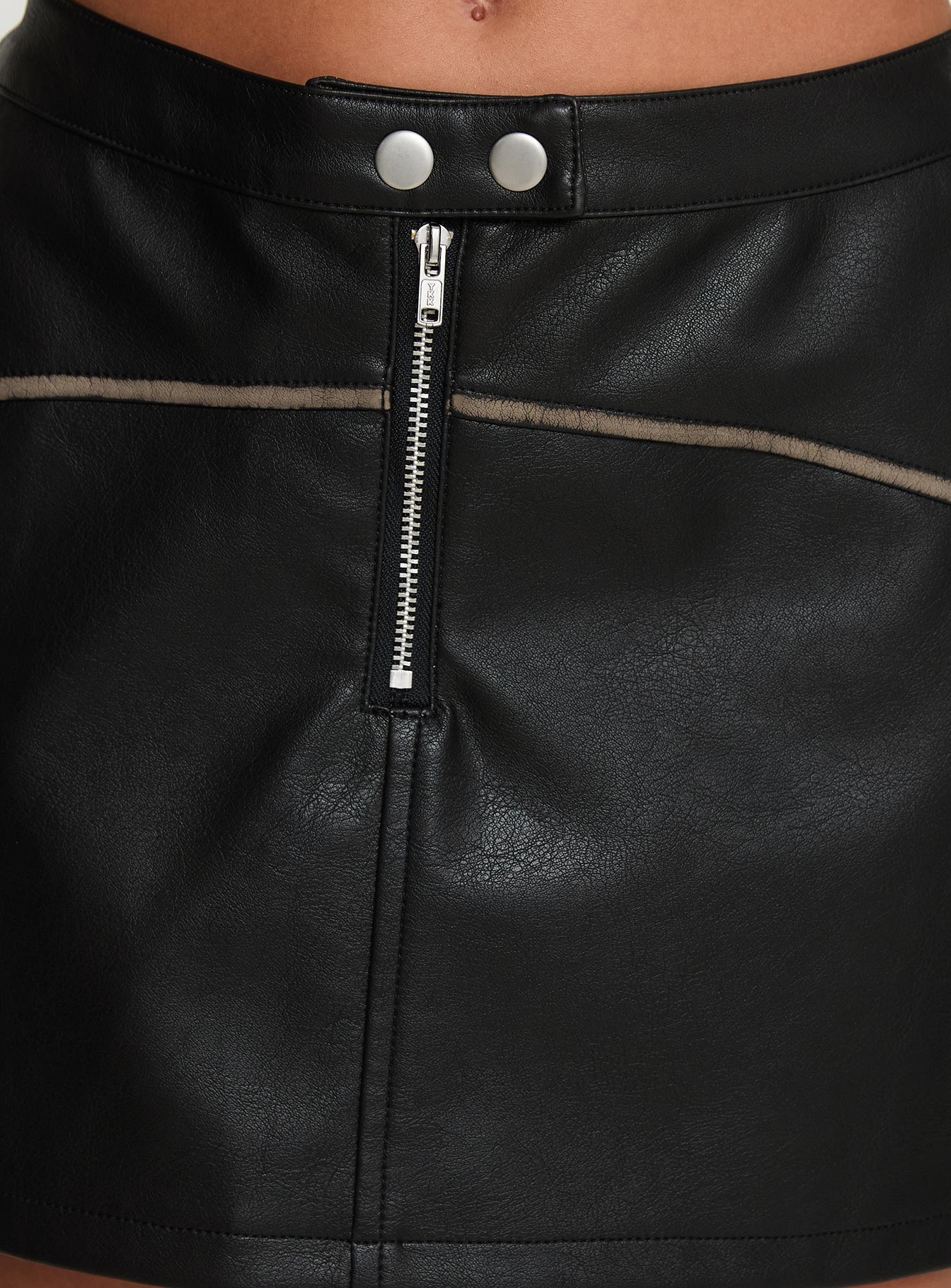 Autopilot Mini Skirt Black、mySite、solidvoid