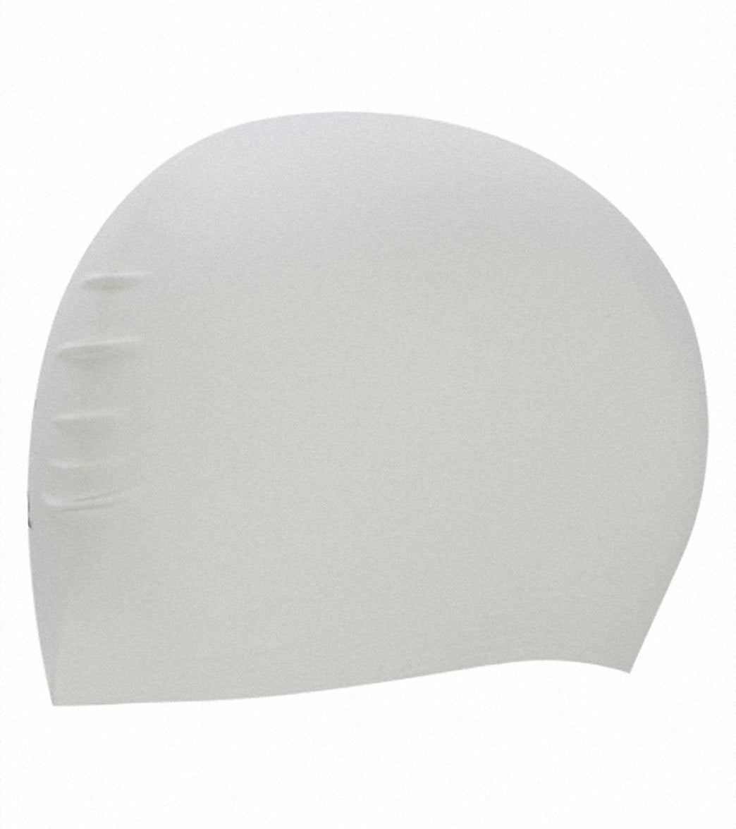 TYR Solid Latex Junior Swim Cap、mySite、noshort