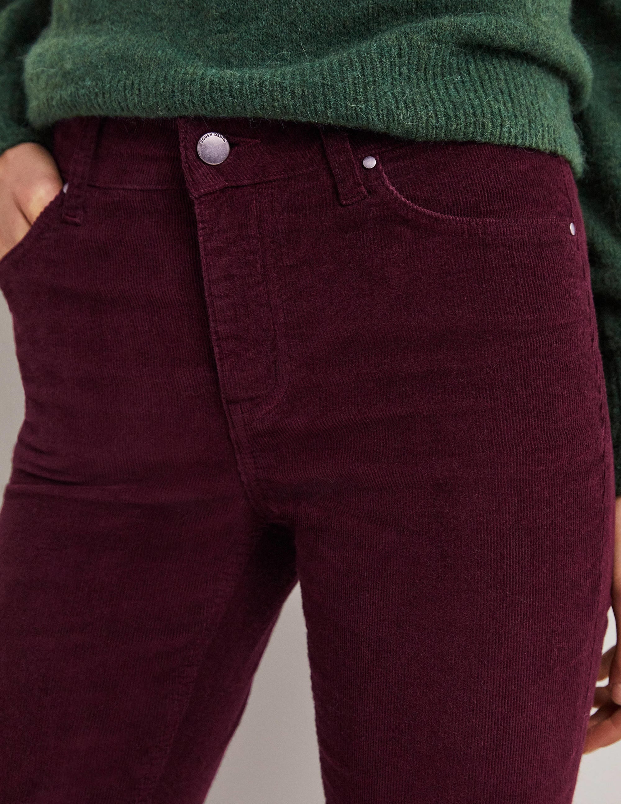  Corduroy Slim Straight Jeans-Mulled Wine、mySite、ashleygrahame