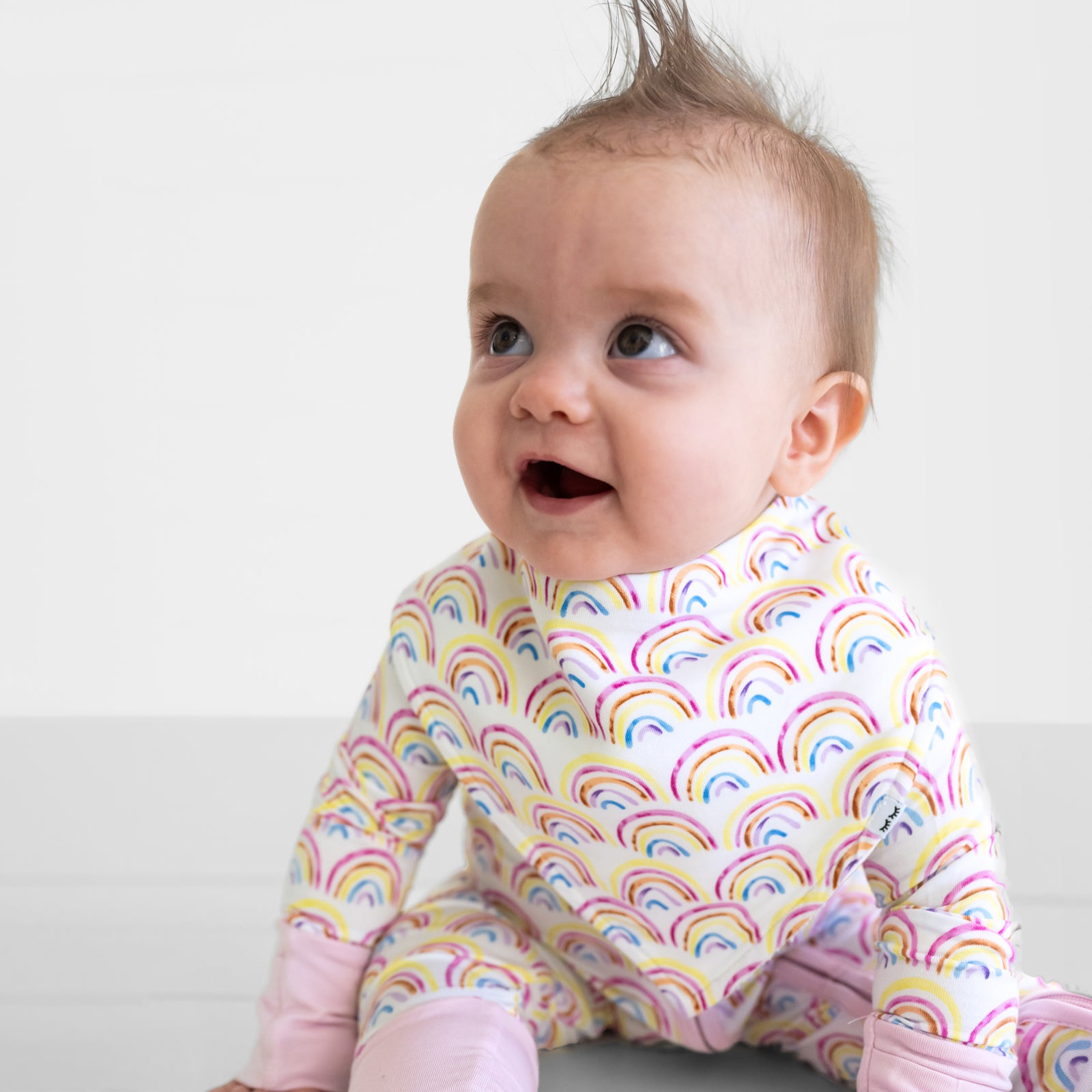  Pastel Rainbows Bandana Bib、mySite、layawaytickets