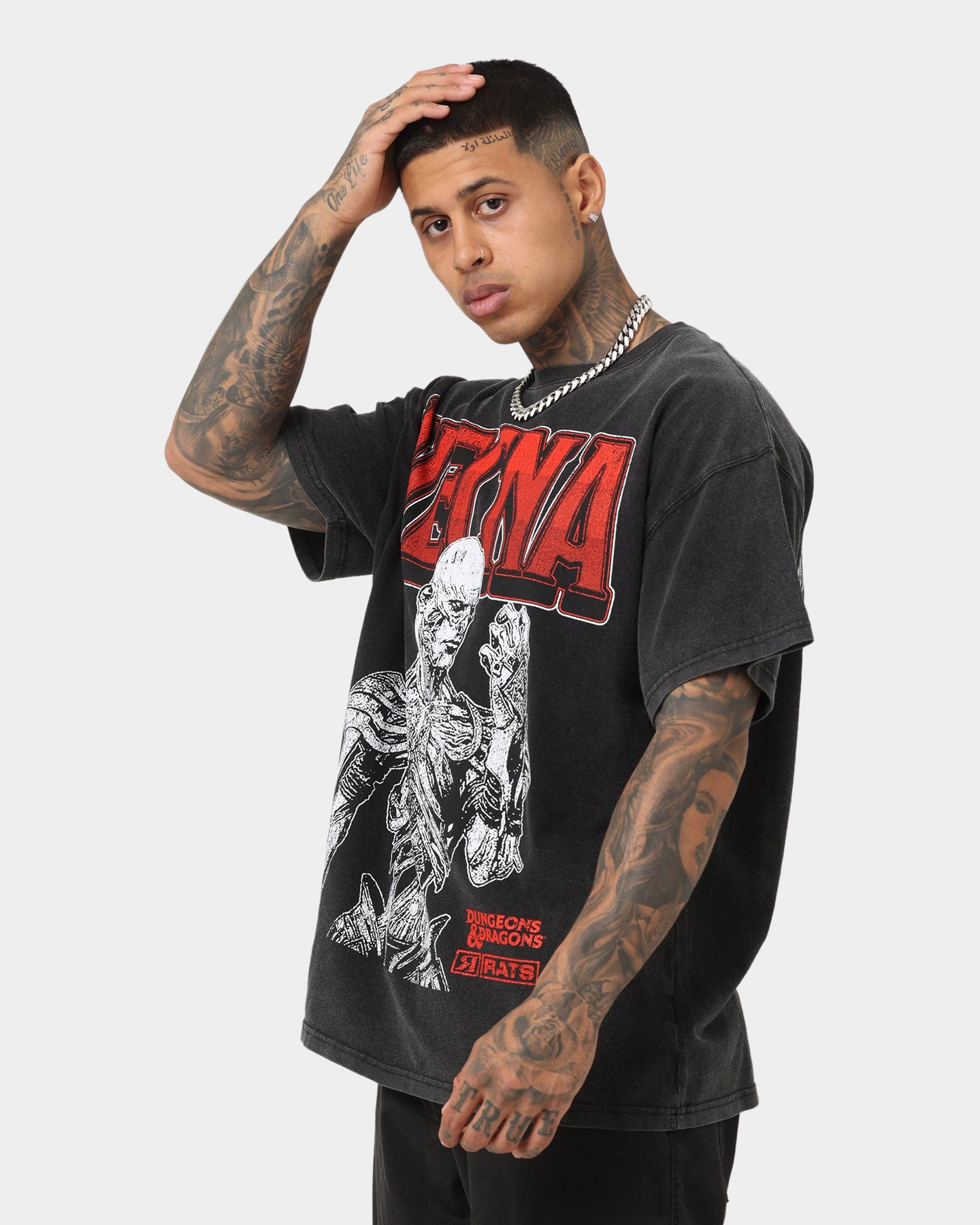 Rats Get Fat X Dungeons And Dragons Vecna Premium Vintage T-Shirt Black、mySite、zt4zffjzw