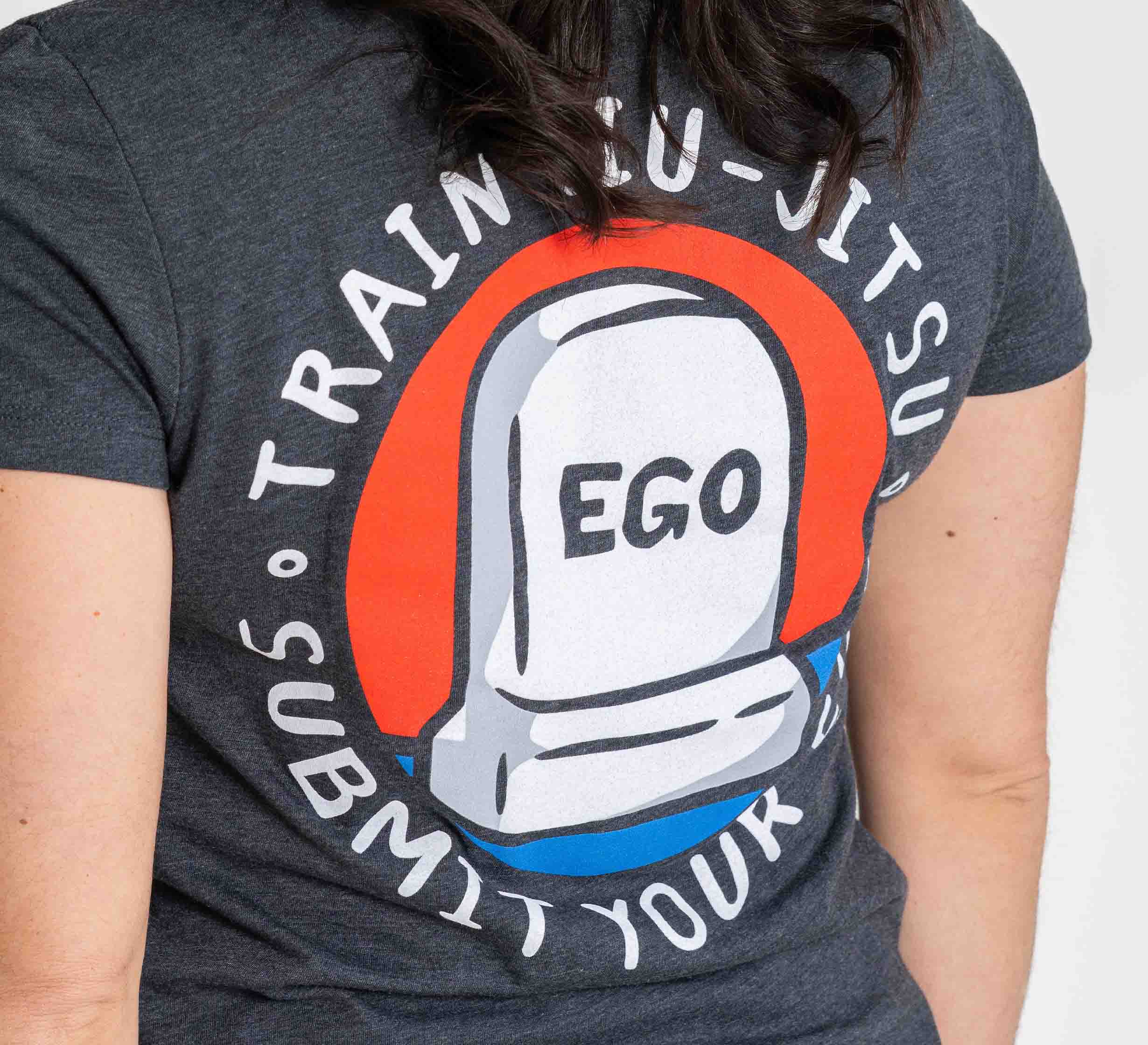 Womens Submit Your Ego T-Shirt Grey、mySite、gigharbornorthrealestate