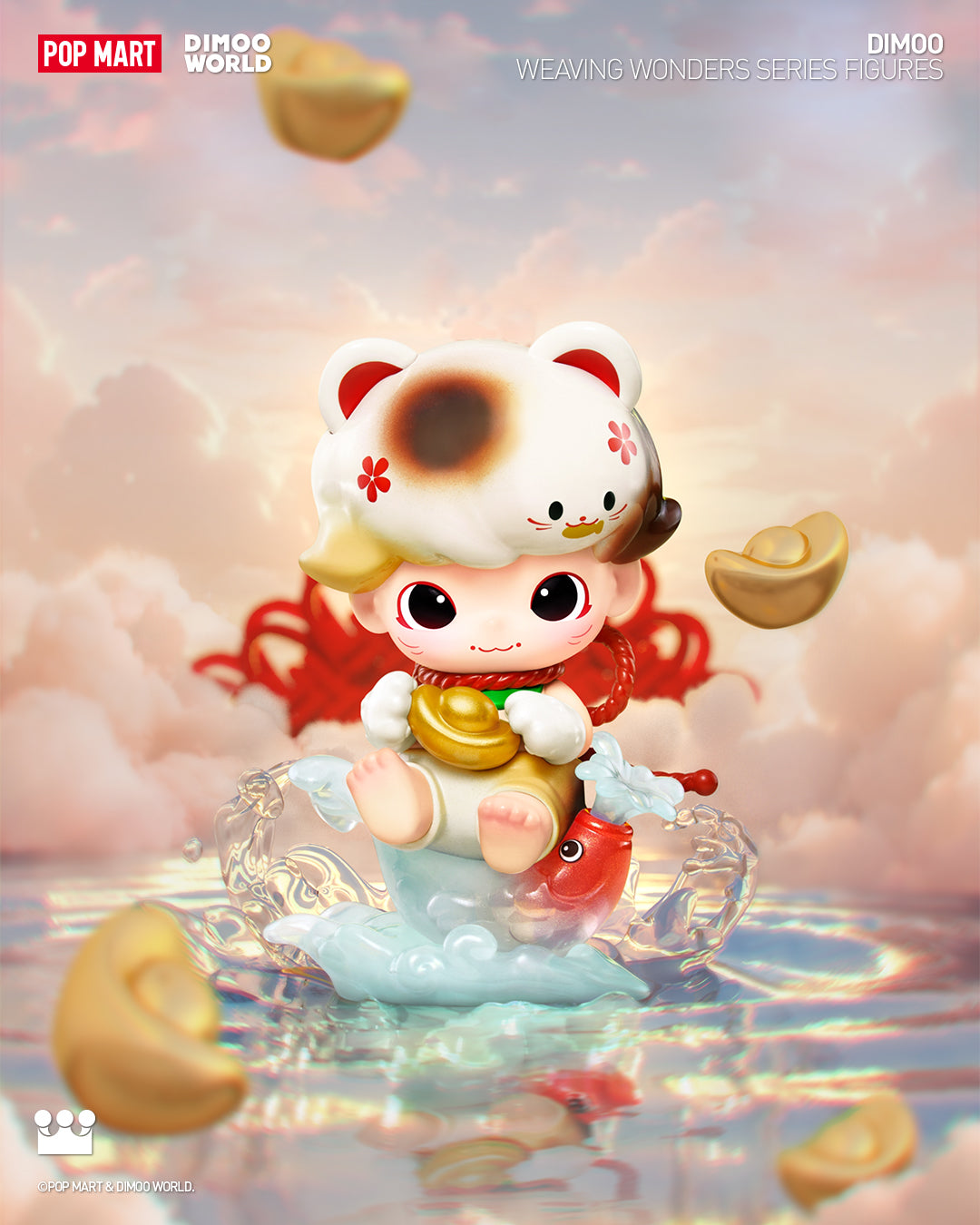  POP MART DIMOO Weaving Wonders Series Figures、mySite、greenlandpopulation