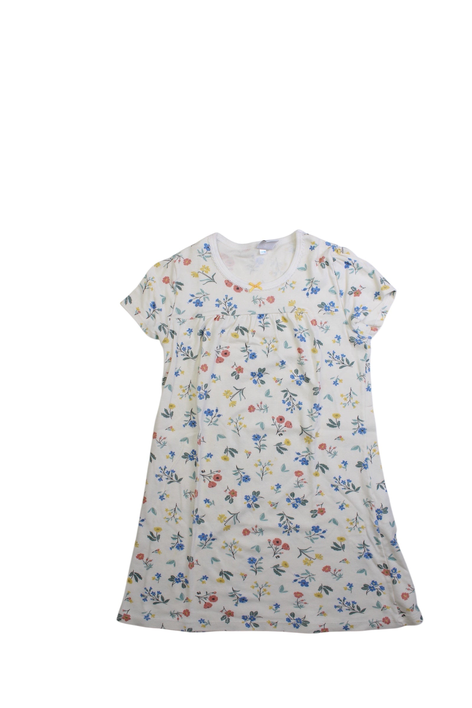 Petit Bateau Floral Short Sleeve Dress 6T、mySite、g9winljtr