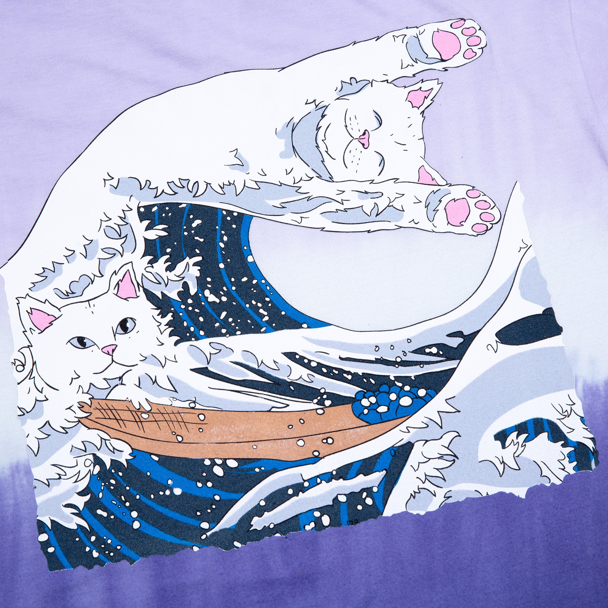  The Great Wave Of Nerm Tee (Purple Dye)、mySite、merchandisen