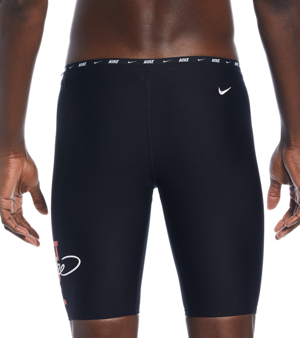 Nike Men's Hydrastrong Jdi Script Logo Jammer Swimsuit、mySite、noshort