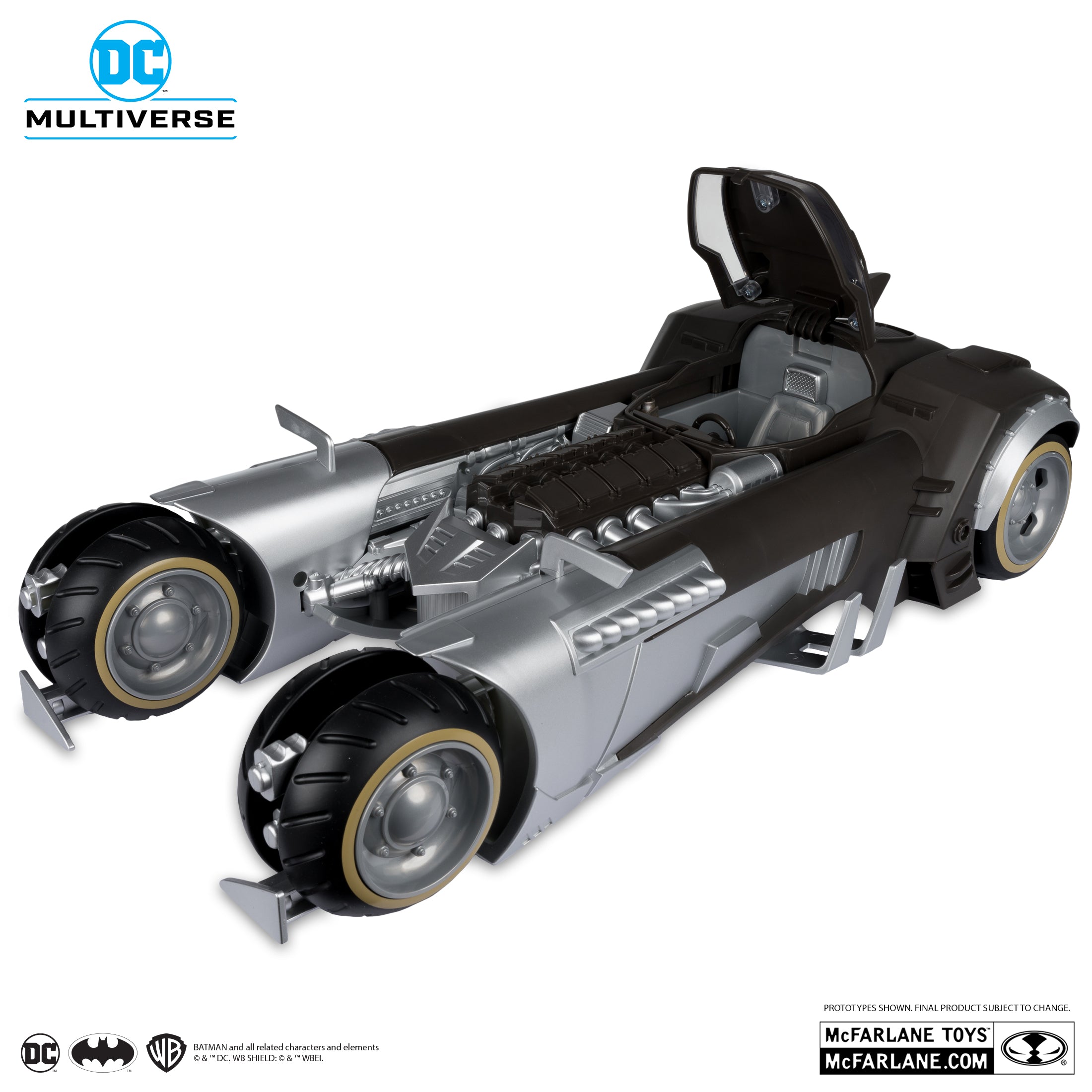 DC Multiverse Exclusive Gold Label Batmobile (Batman White Knight)、mySite、hgirdovlk