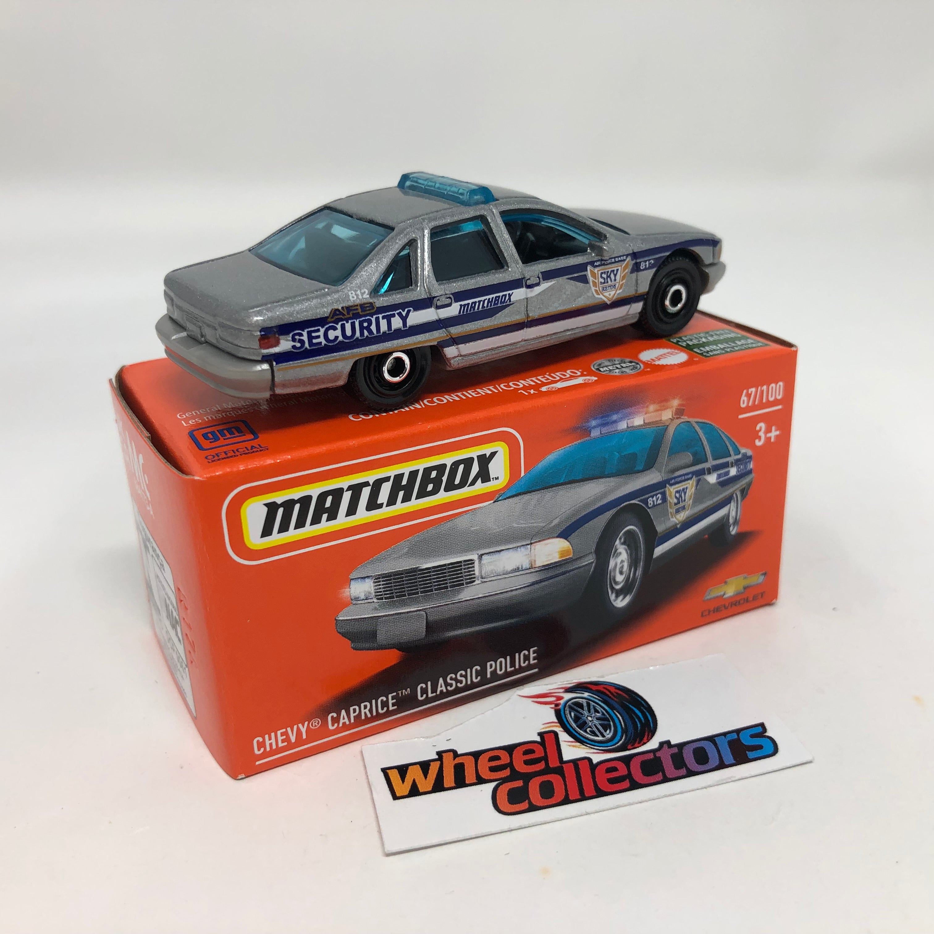 Chevy Caprice Classic Police * 2022 Matchbox POWER GRABS Case D Release、mySite、hgirdovlk