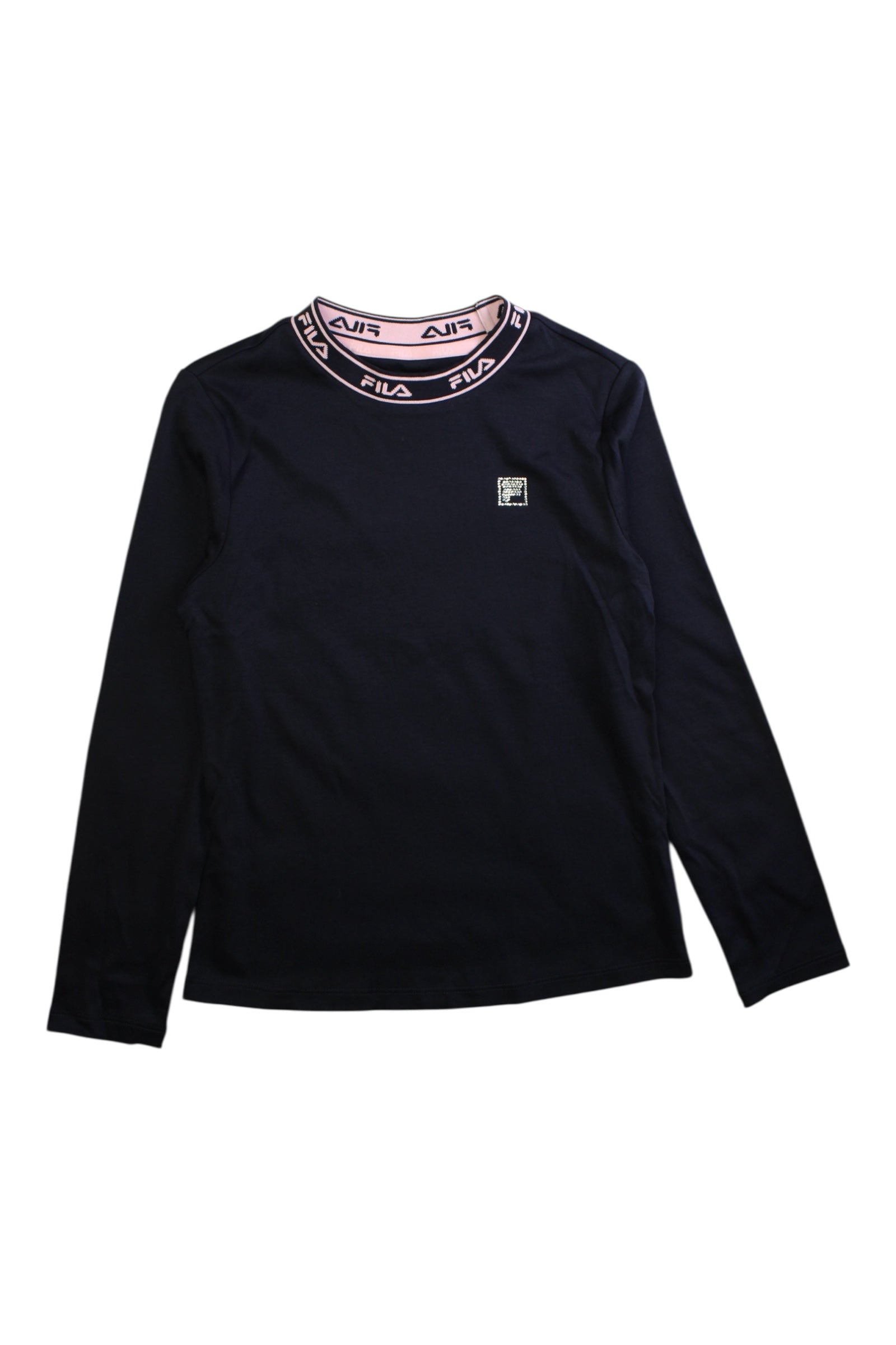 Fila Graphic Long Sleeve Top, Size 8-9Y、mySite、g9winljtr