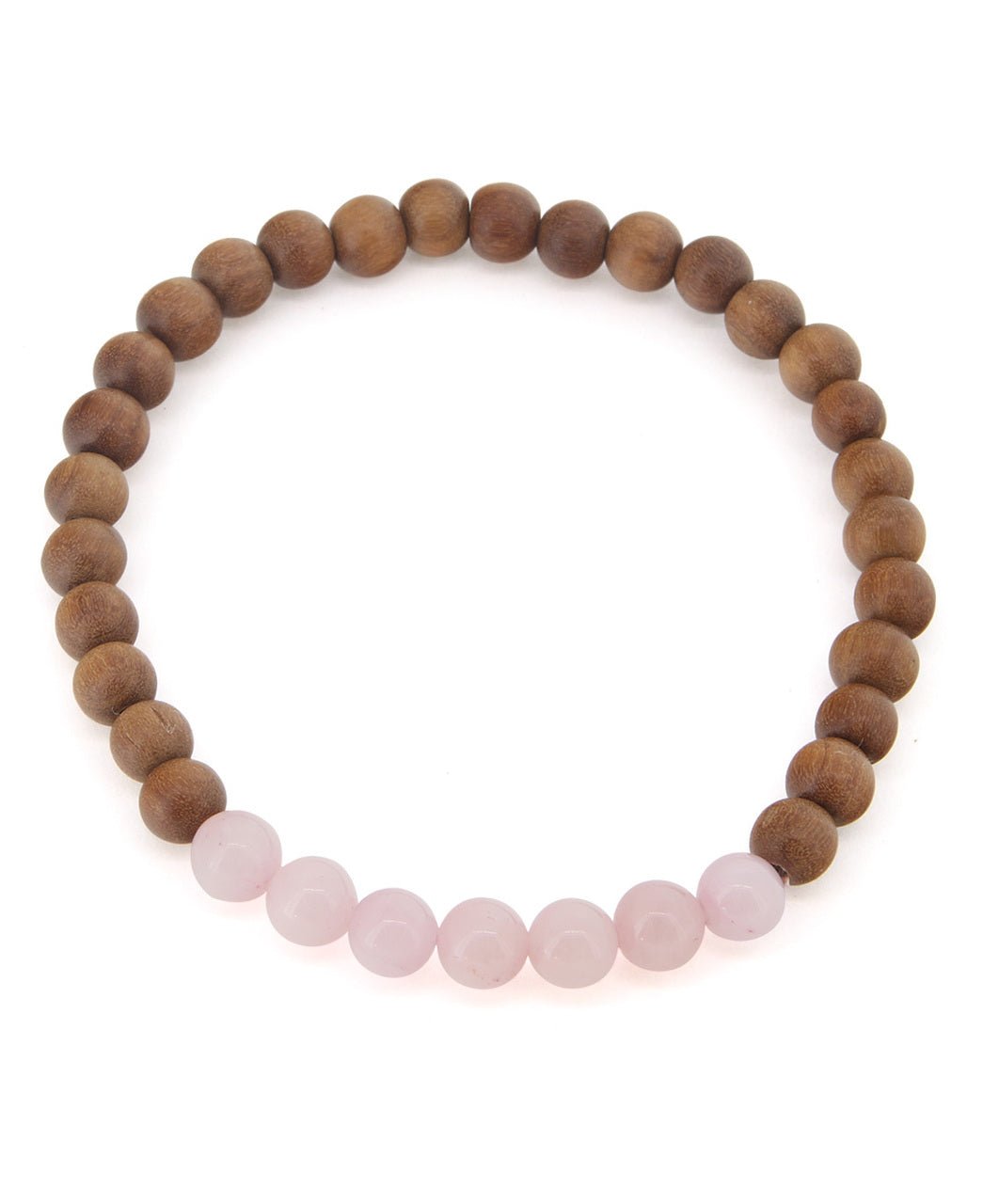 Gemstone and Sandalwood Mala Beaded Bracelet、mySite、topwebapps
