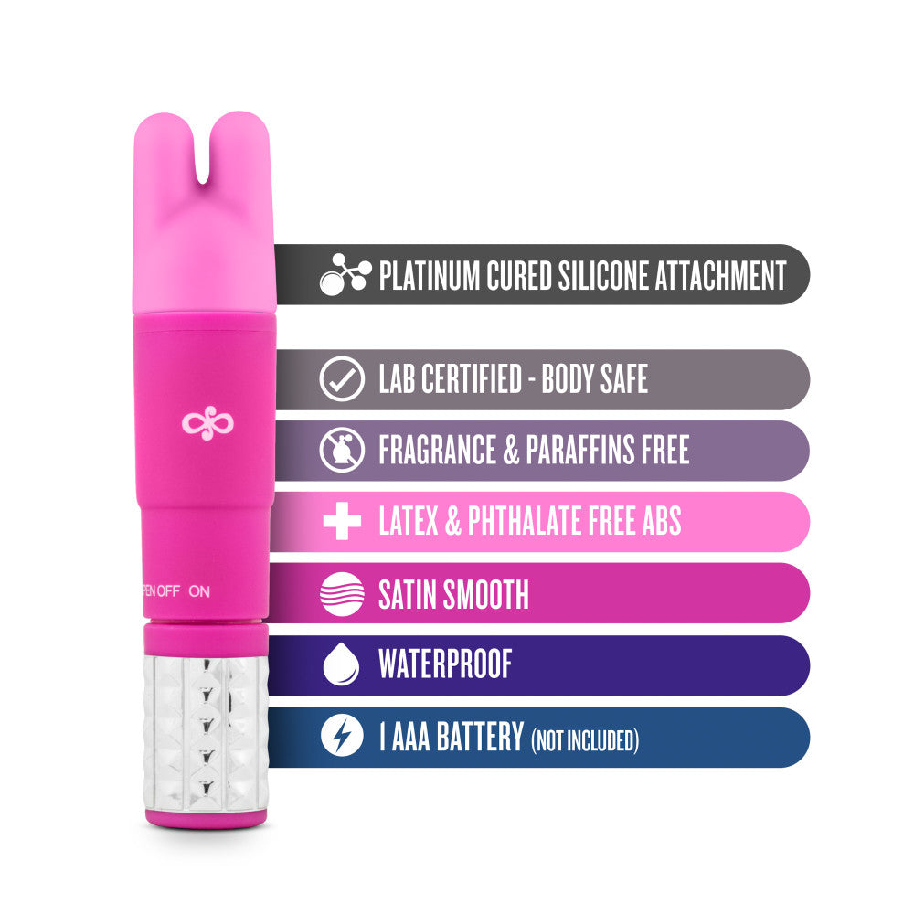 Rosé By Blush® | Revitalize Pink Vibrating 3-Piece Massage Wand Kit、mySite、bottomscart