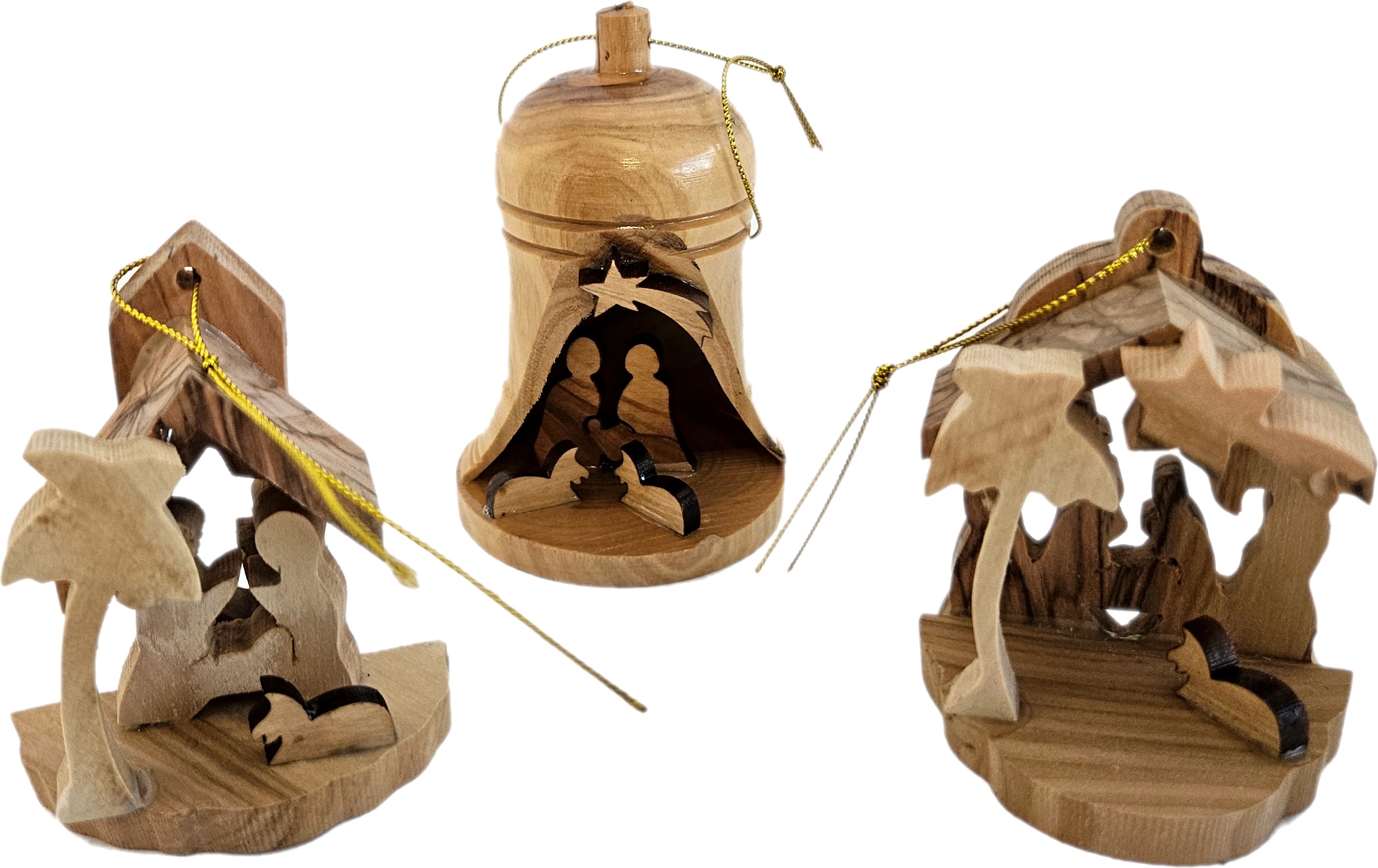  Christmas 3-D Ornament Collection from Bethlehem directly ( Each is about 3-4 Inches )、mySite、elrpsem3k