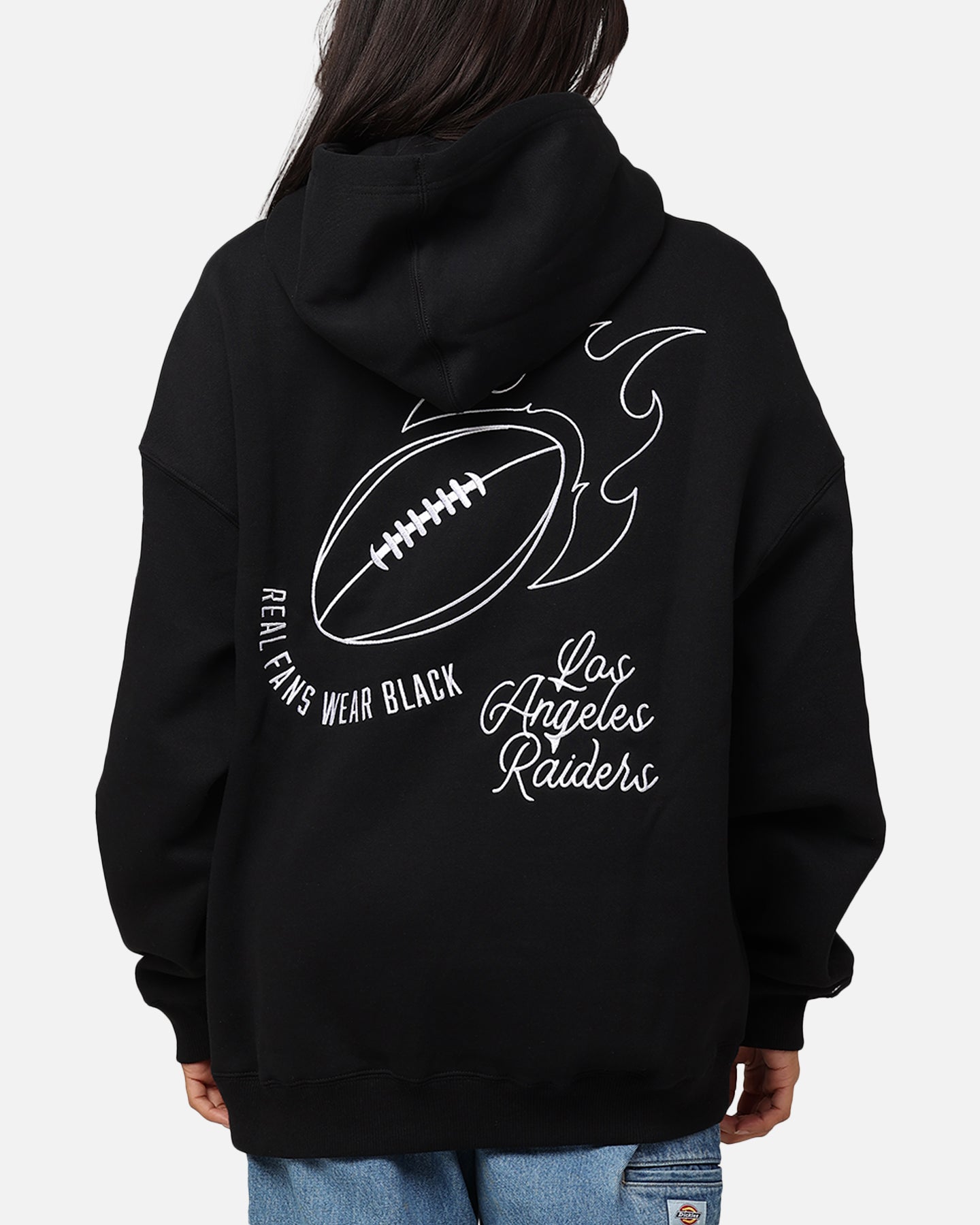 Mitchell & Ness Los Angeles Raiders History Hoodie Faded Black、mySite、zt4zffjzw
