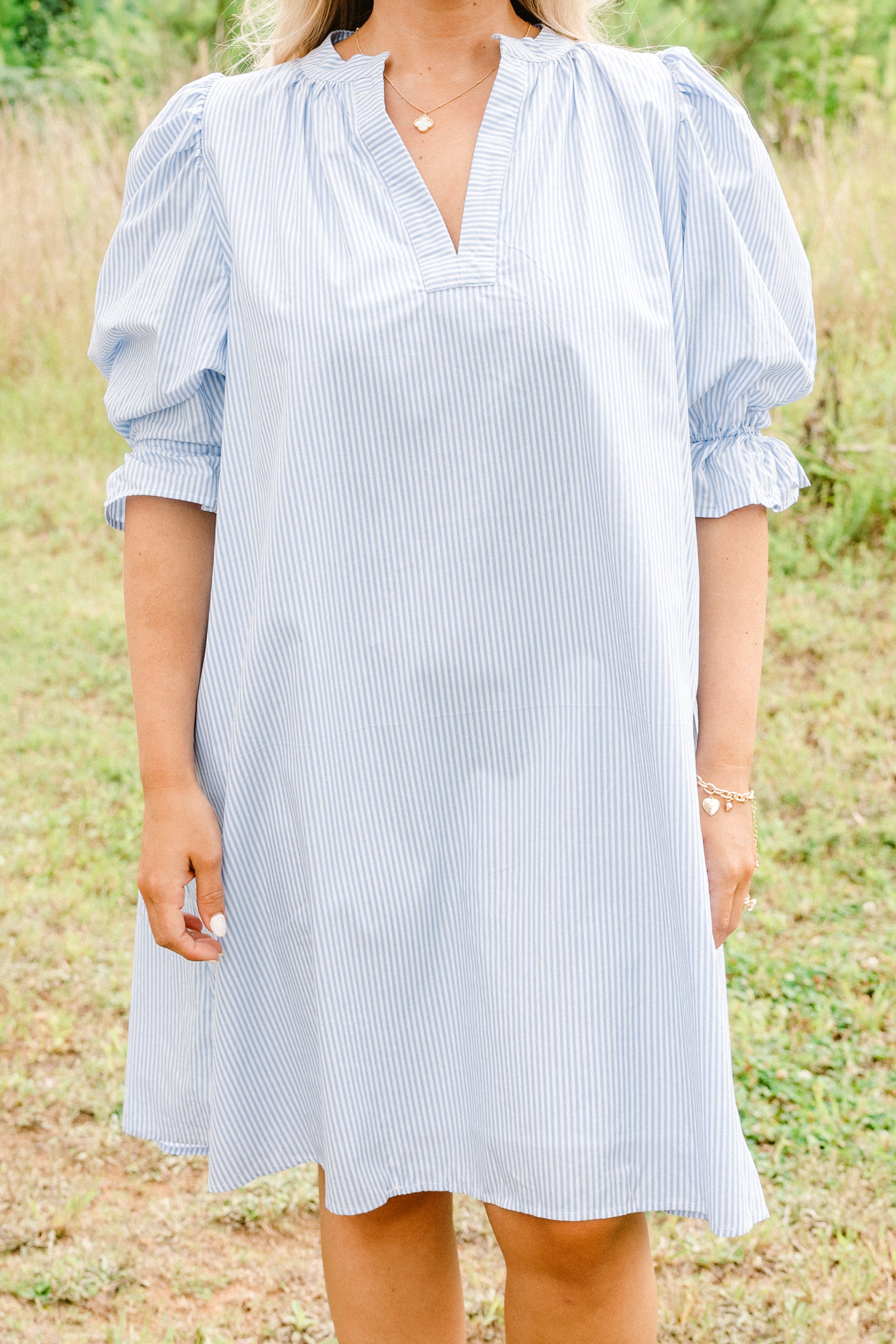  Create Memories Dress, Blue Stripe、mySite、justintrudeaud