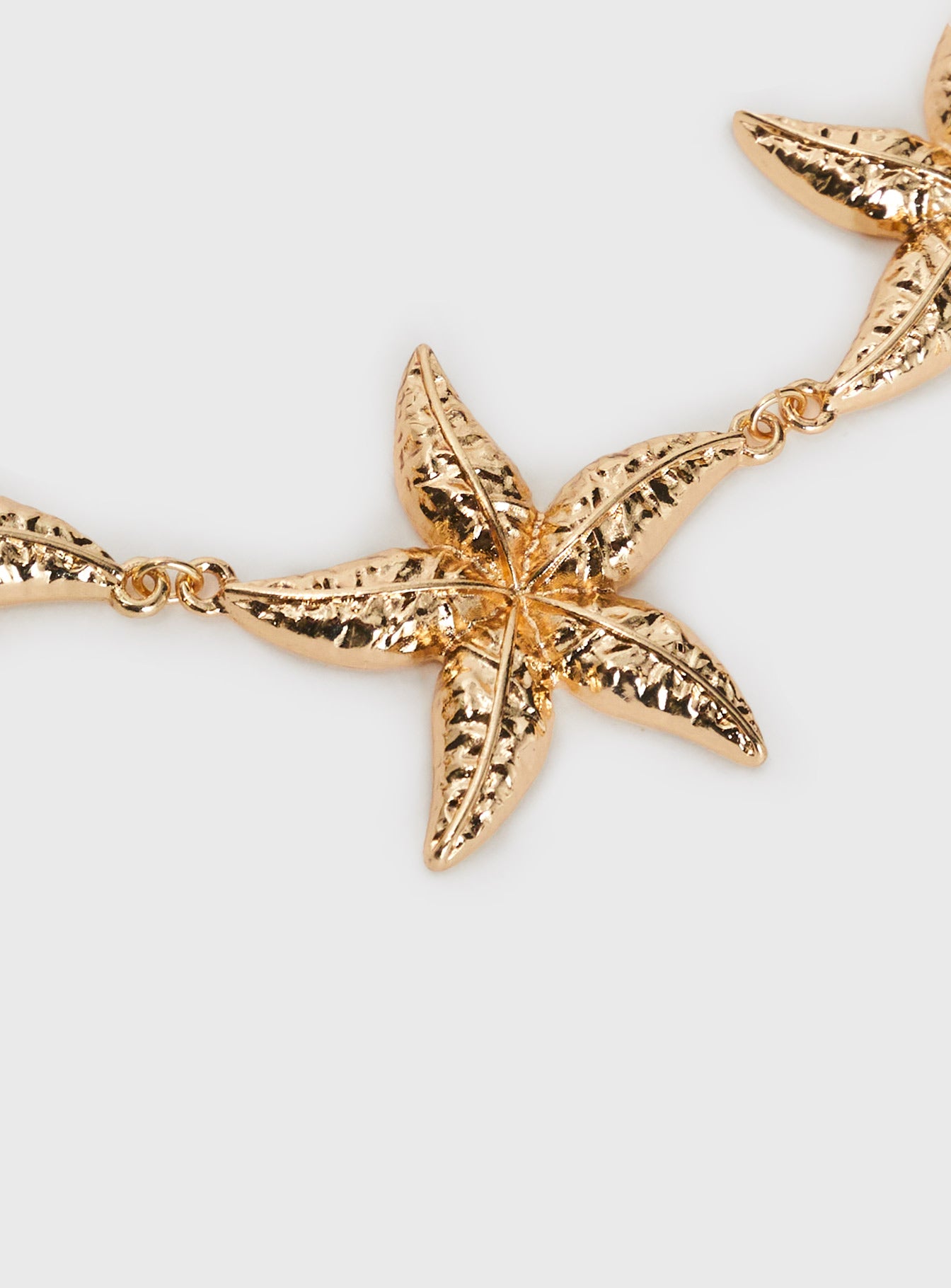 Starfish Necklace Gold、mySite、solidvoid