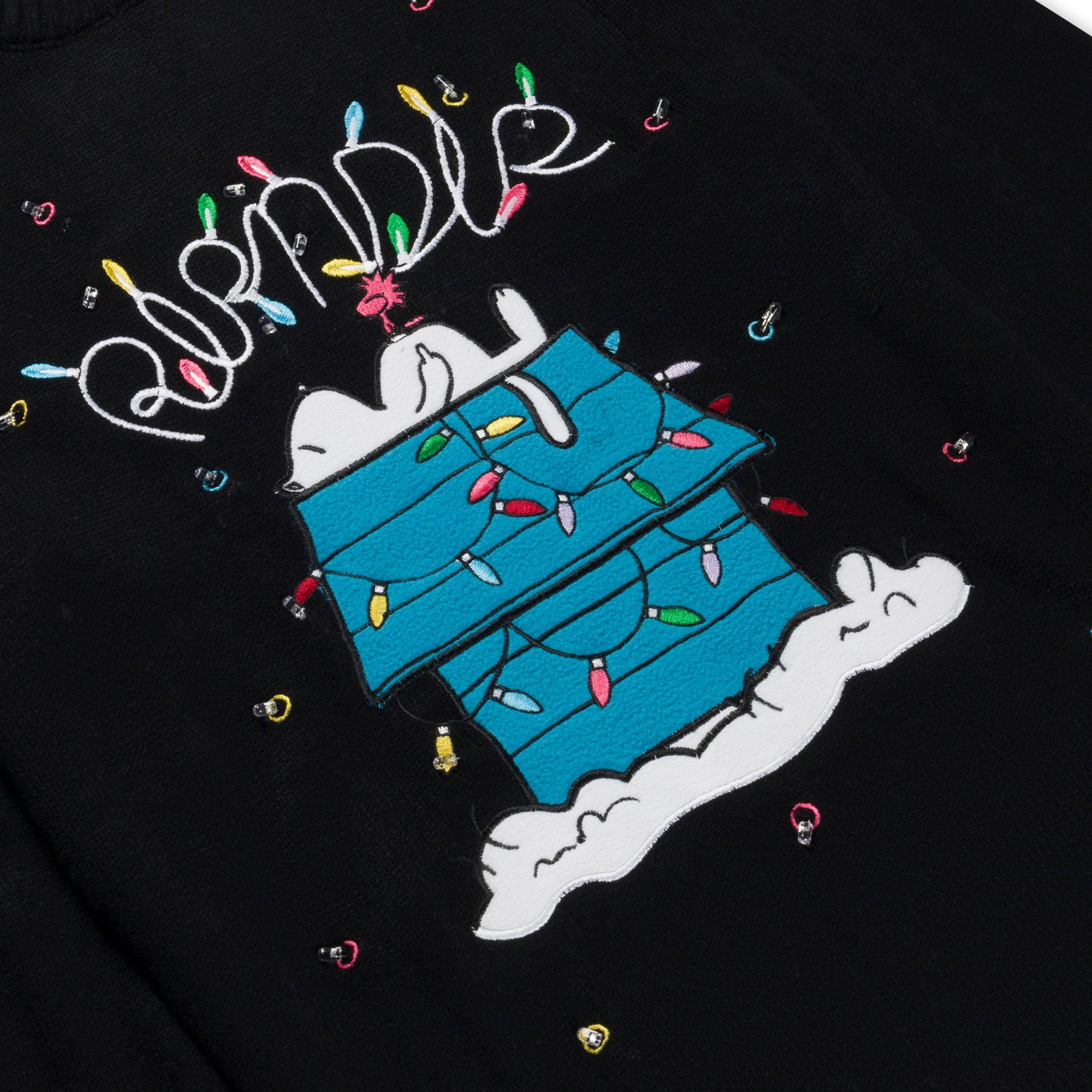  Nerm Christmas Light Up Knit Sweater (Black)、mySite、merchandisen