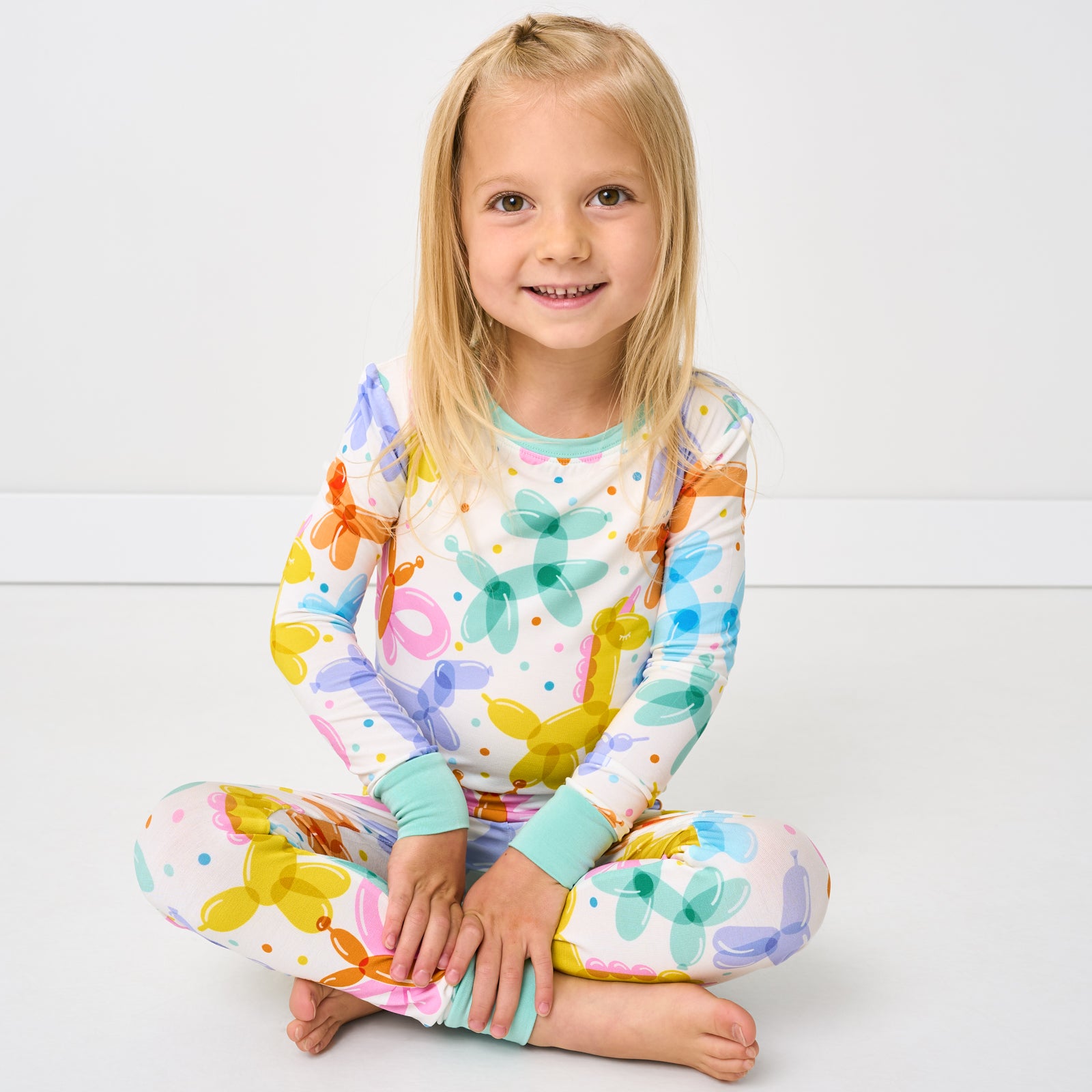 Balloon Bash Two-Piece Pajama Set、mySite、g9winljtr