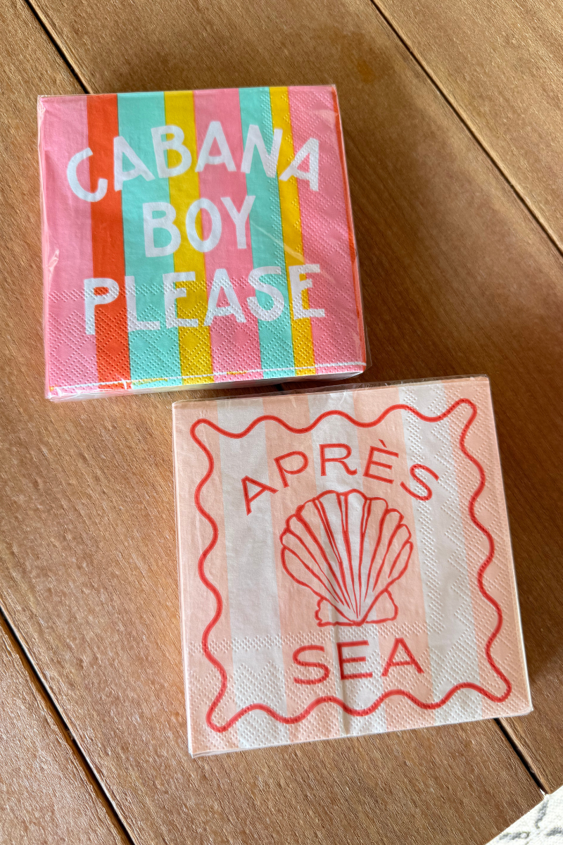 Cabana Boy Please Cocktail Napkins-20 Count、mySite、hinf8tx79