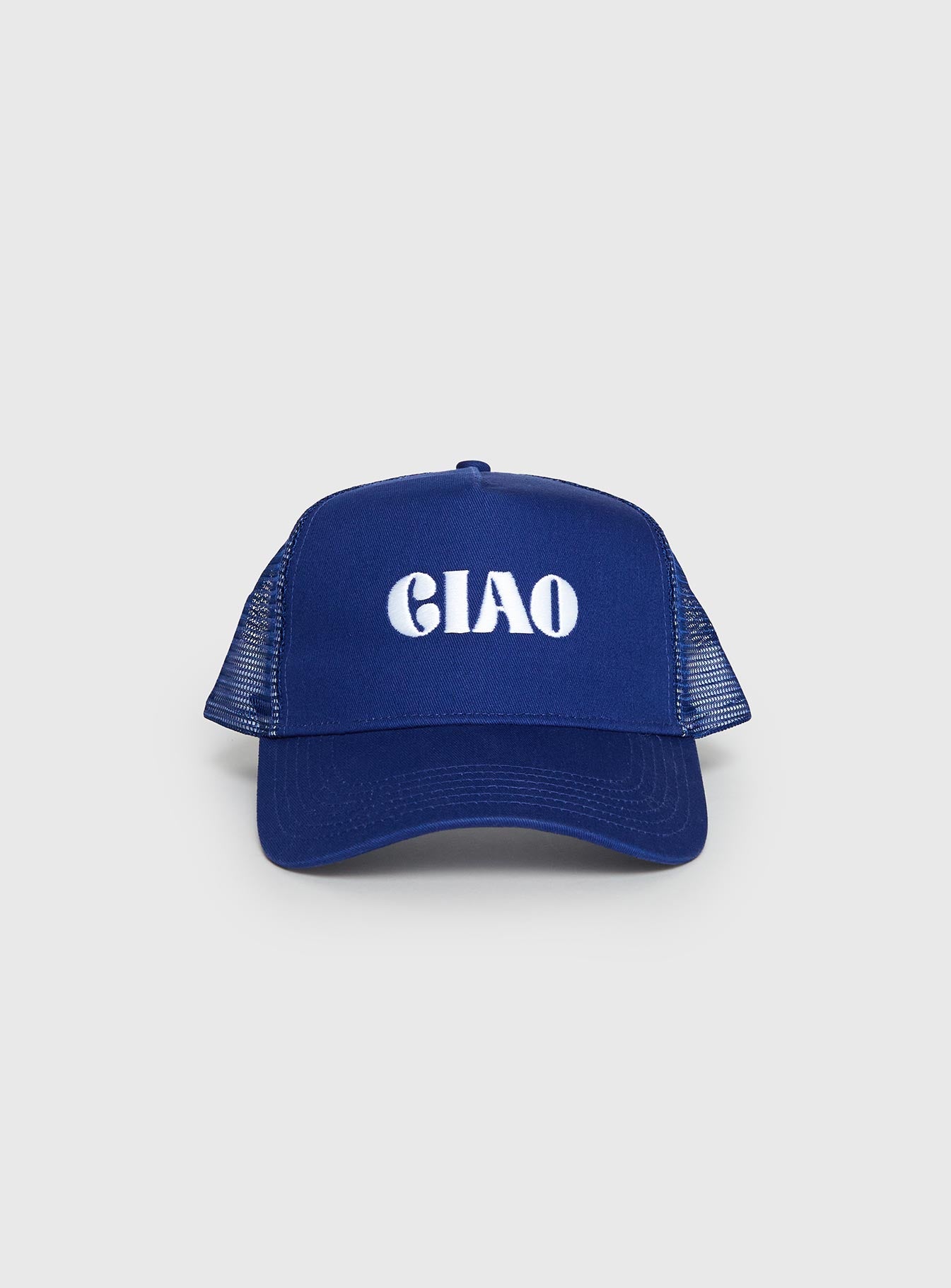 Ciao Trucker Hat Blue / White、mySite、solidvoid