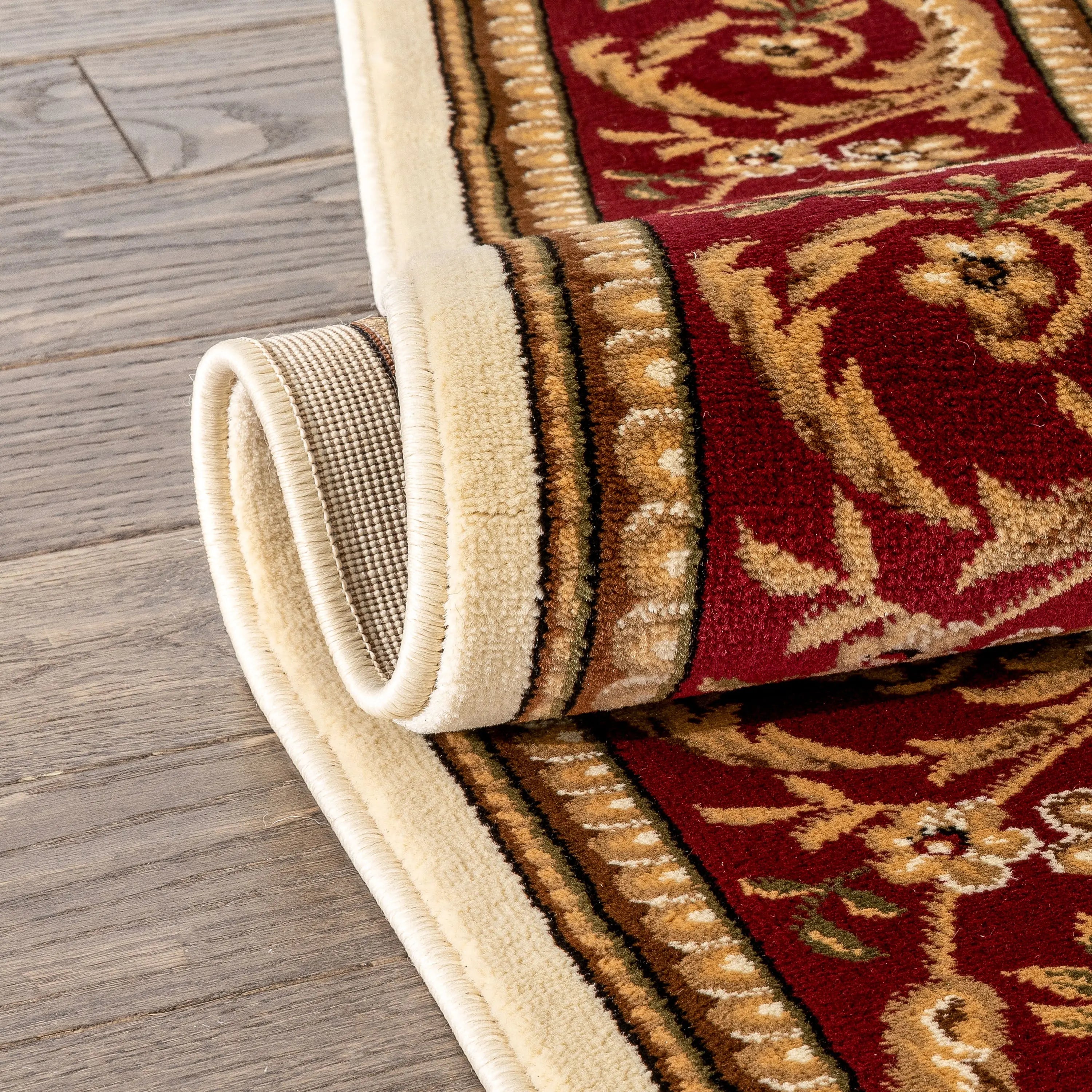 Fleur De Lis Ivory Formal Rug、mySite、gigharbornorthrealestate