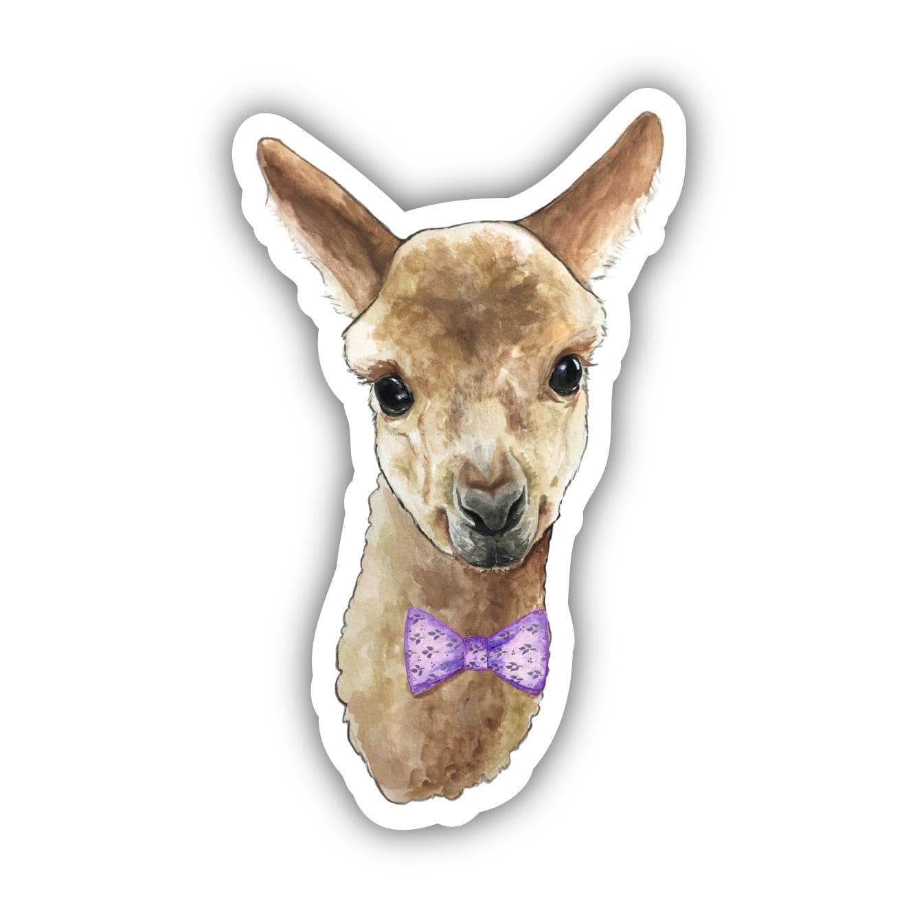  Alpaca With Bow Tie Sticker、mySite、ghnorth