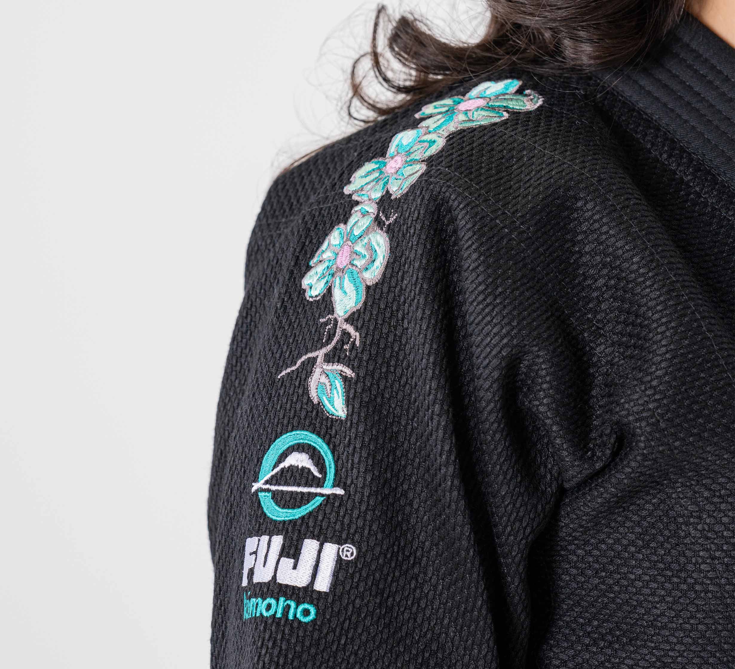 Womens All Around Blossom BJJ Gi Black、mySite、gigharbornorthrealestate