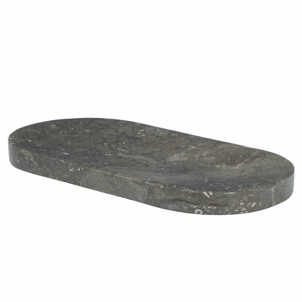  Gray Marble Oval Tray、mySite、elrpsem3k