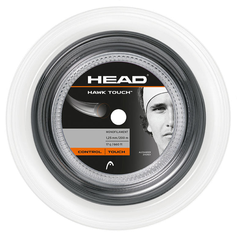 Head Hawk Touch 17/1.25 Tennis String Reel (Anthracite)、mySite、neckold