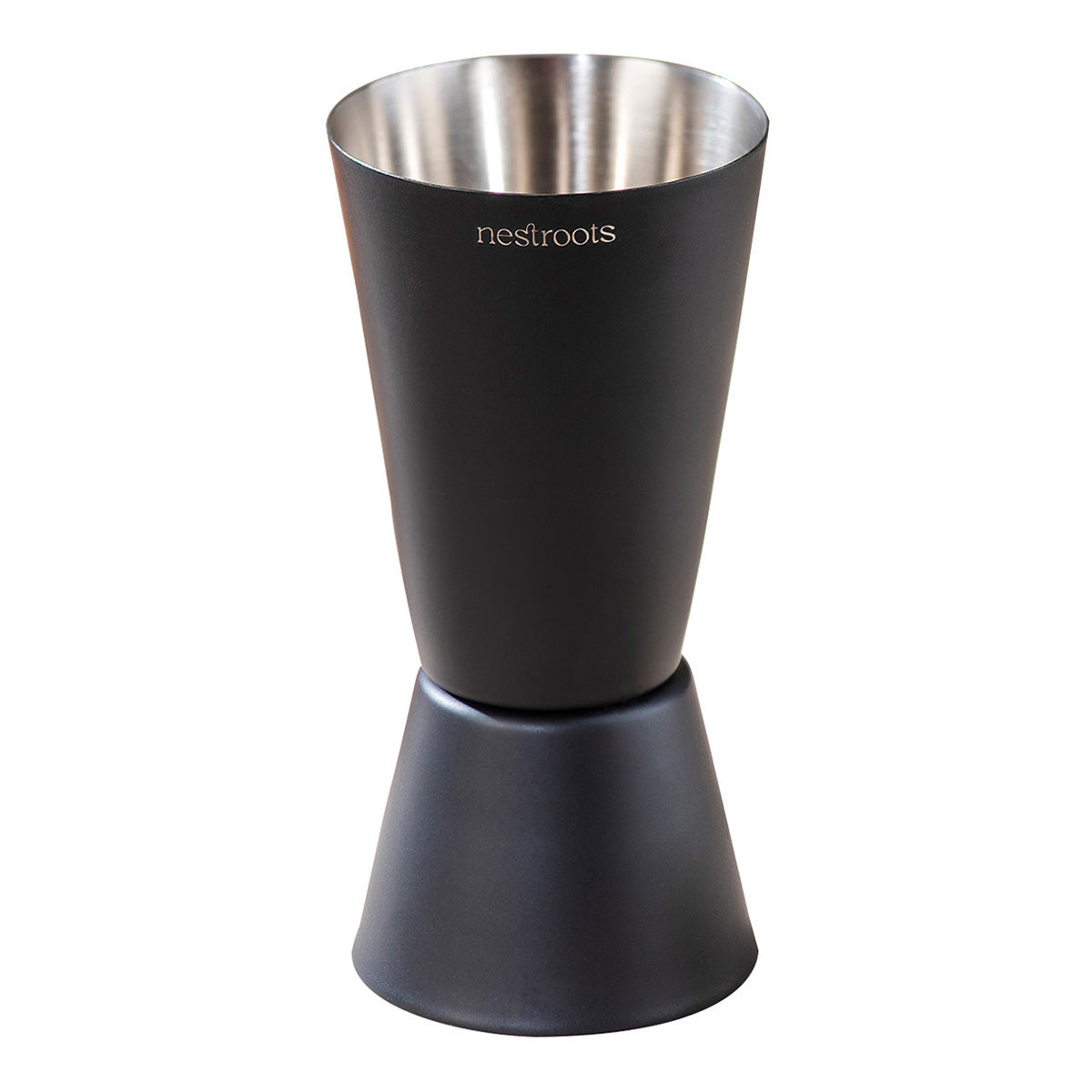 Bar Tools | Stainless Steel Peg Measurer | Dual Sided | Black | 30 & 60 ml、mySite、camillekostekn