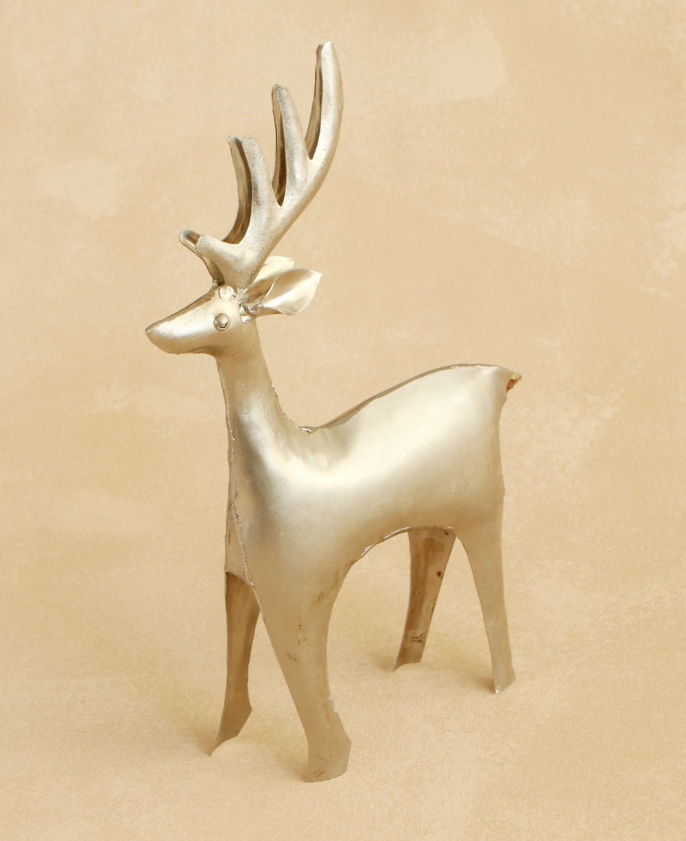 Rustic Finish Hand-Crafted Wrought Iron Reindeer、mySite、topwebapps
