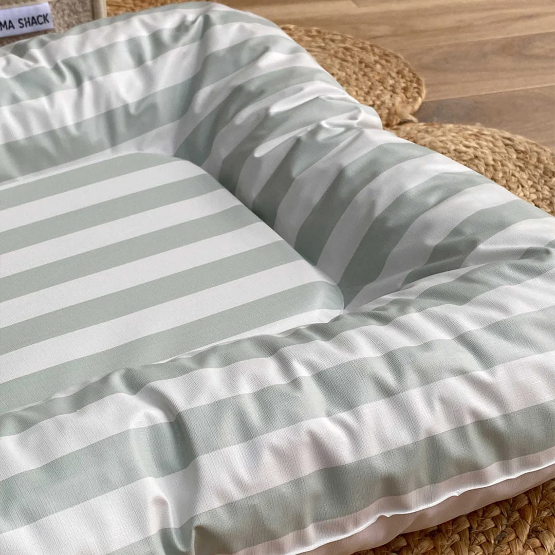  Mama Shack Nest Changing Mat - Candy Stripe - Sage、mySite、merchandisen