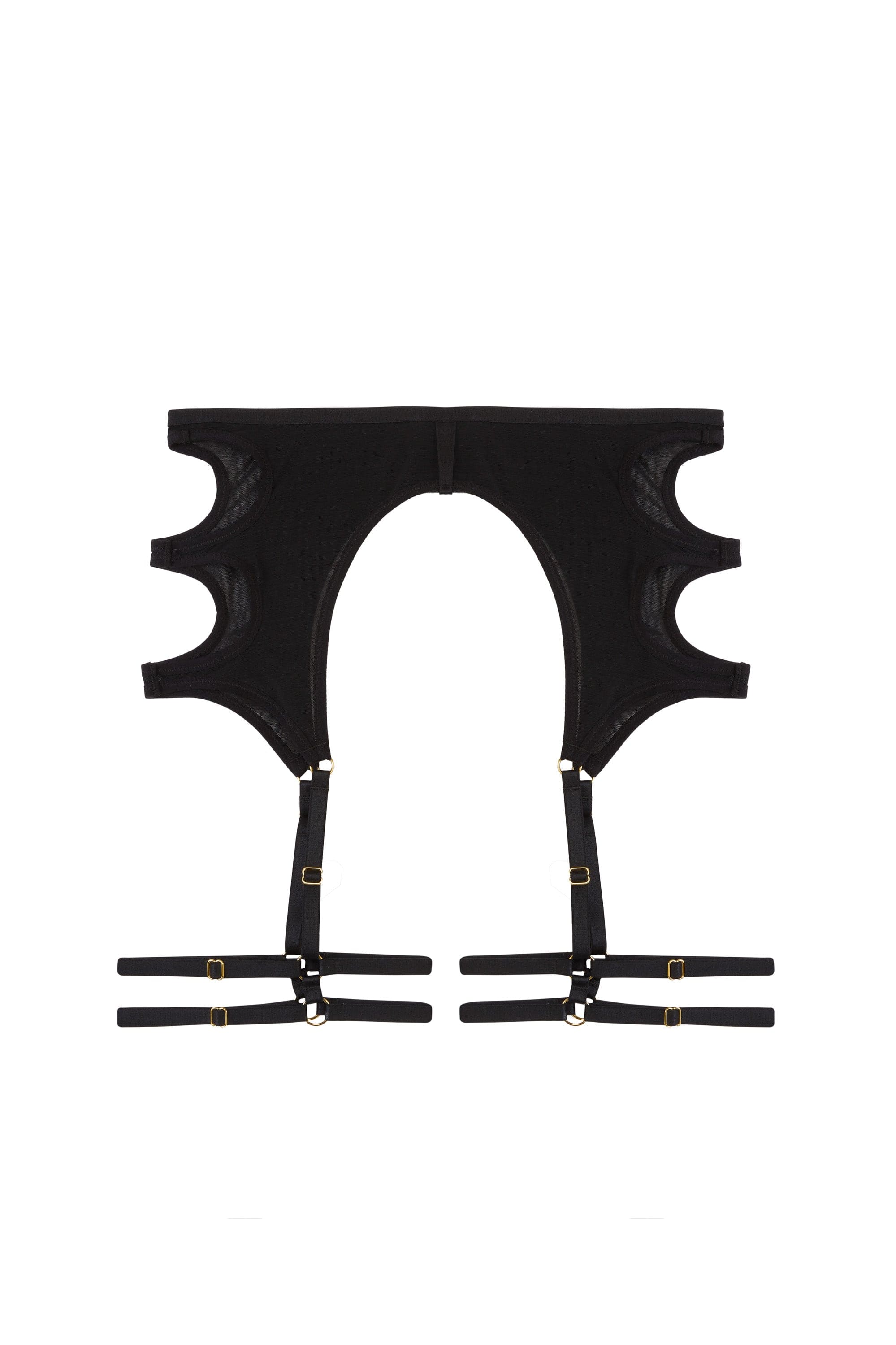 Kali Black Mesh Cut Out Suspender、mySite、bengalsvssteelers