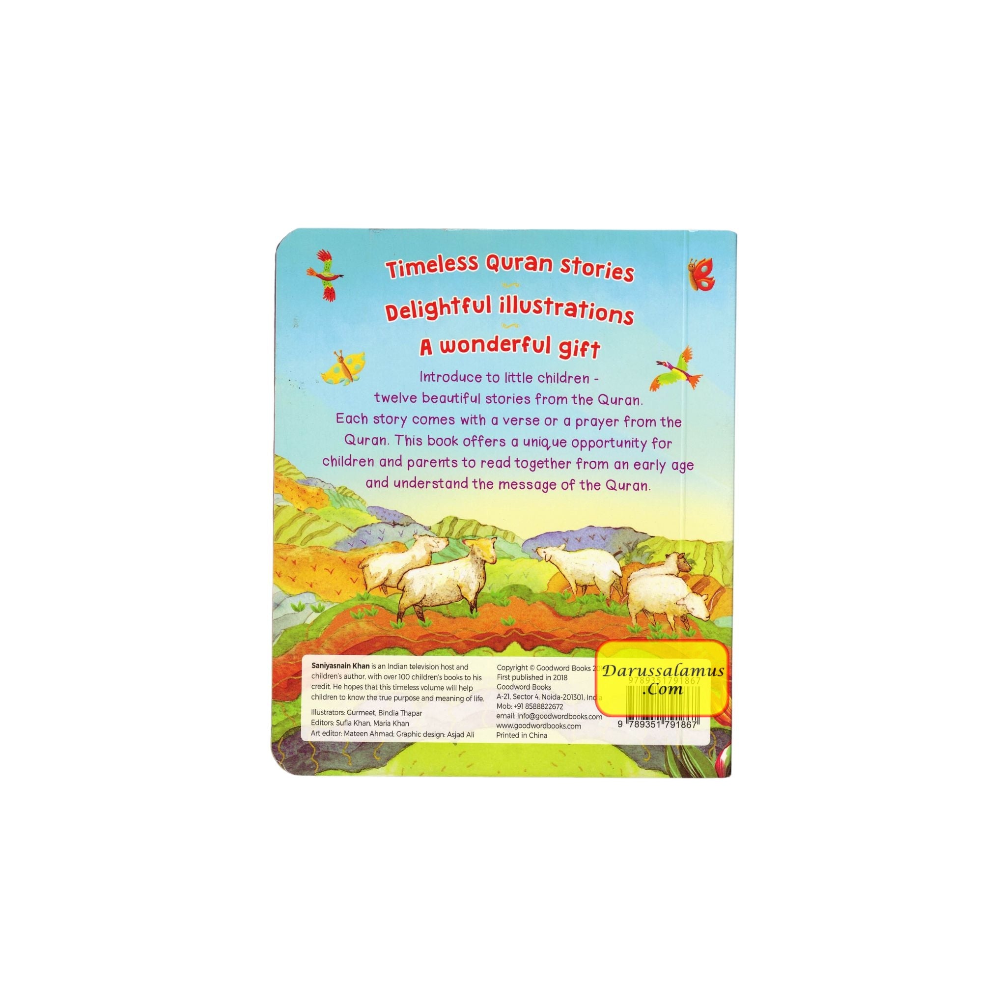 Quran Stories For Toddlers (For Boys) By Saniyasnain Khan、mySite、topwebapps