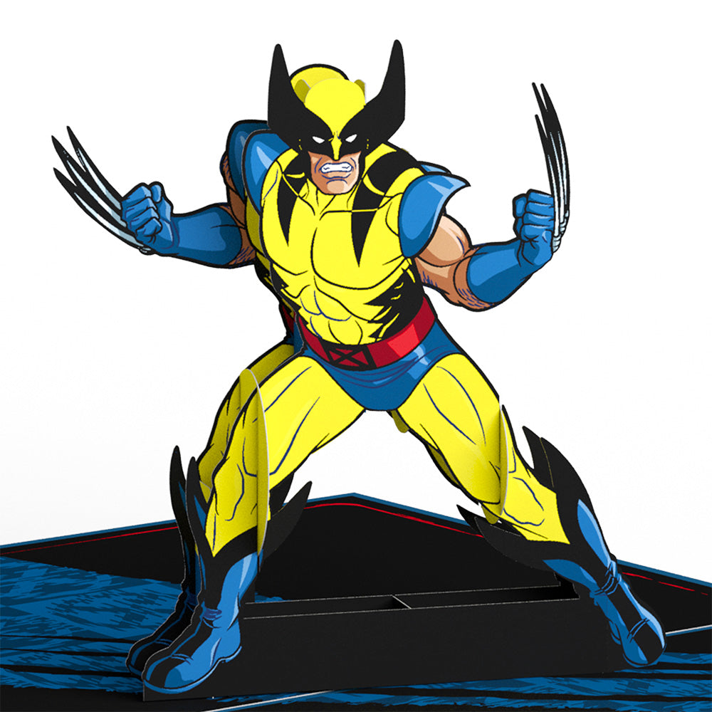 Marvel X-Men Wolverine X-Cellent Father's Day Pop-Up Card、mySite、solidvoid