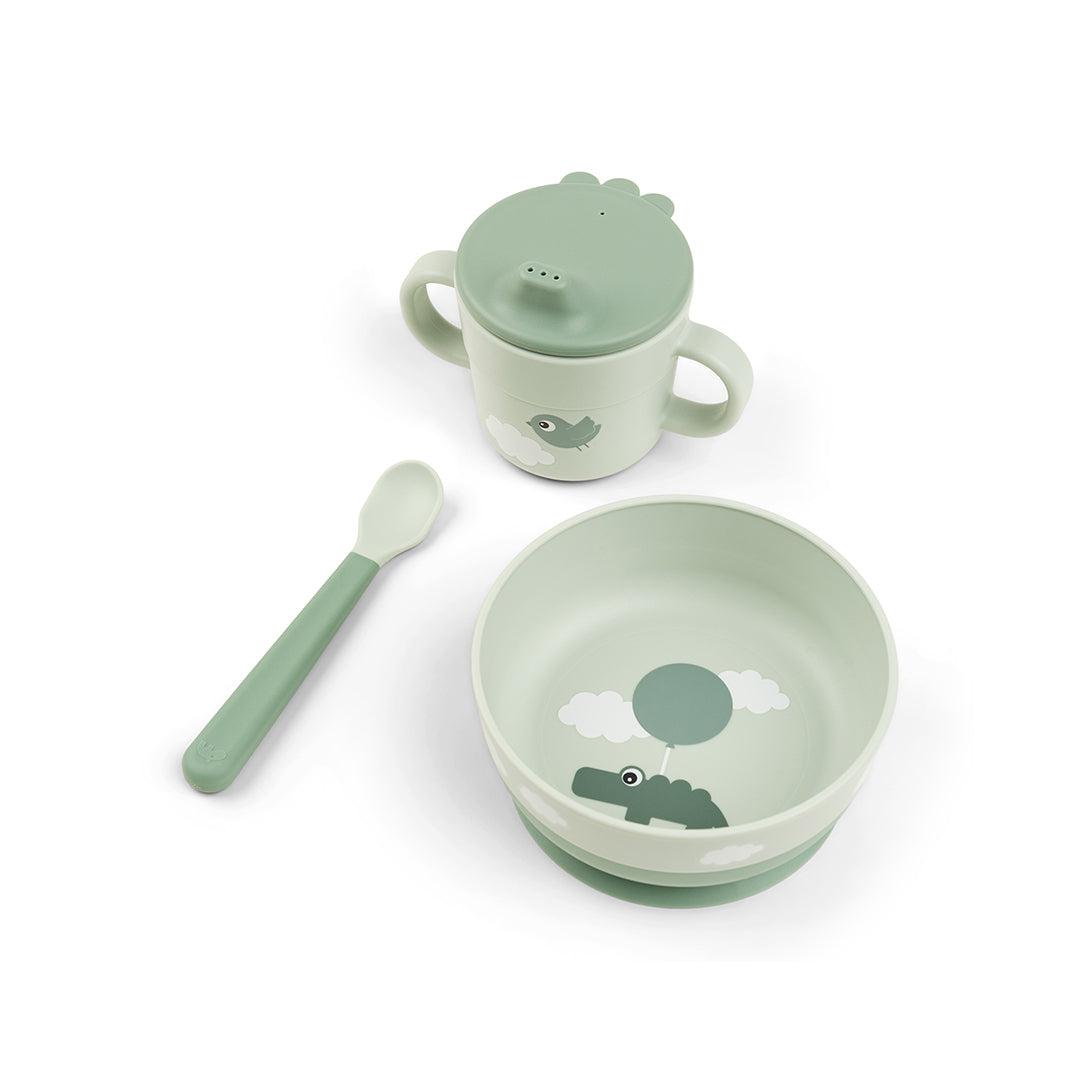  Done by Deer Foodie First Meal Set - Green - Happy Clouds、mySite、merchandisen