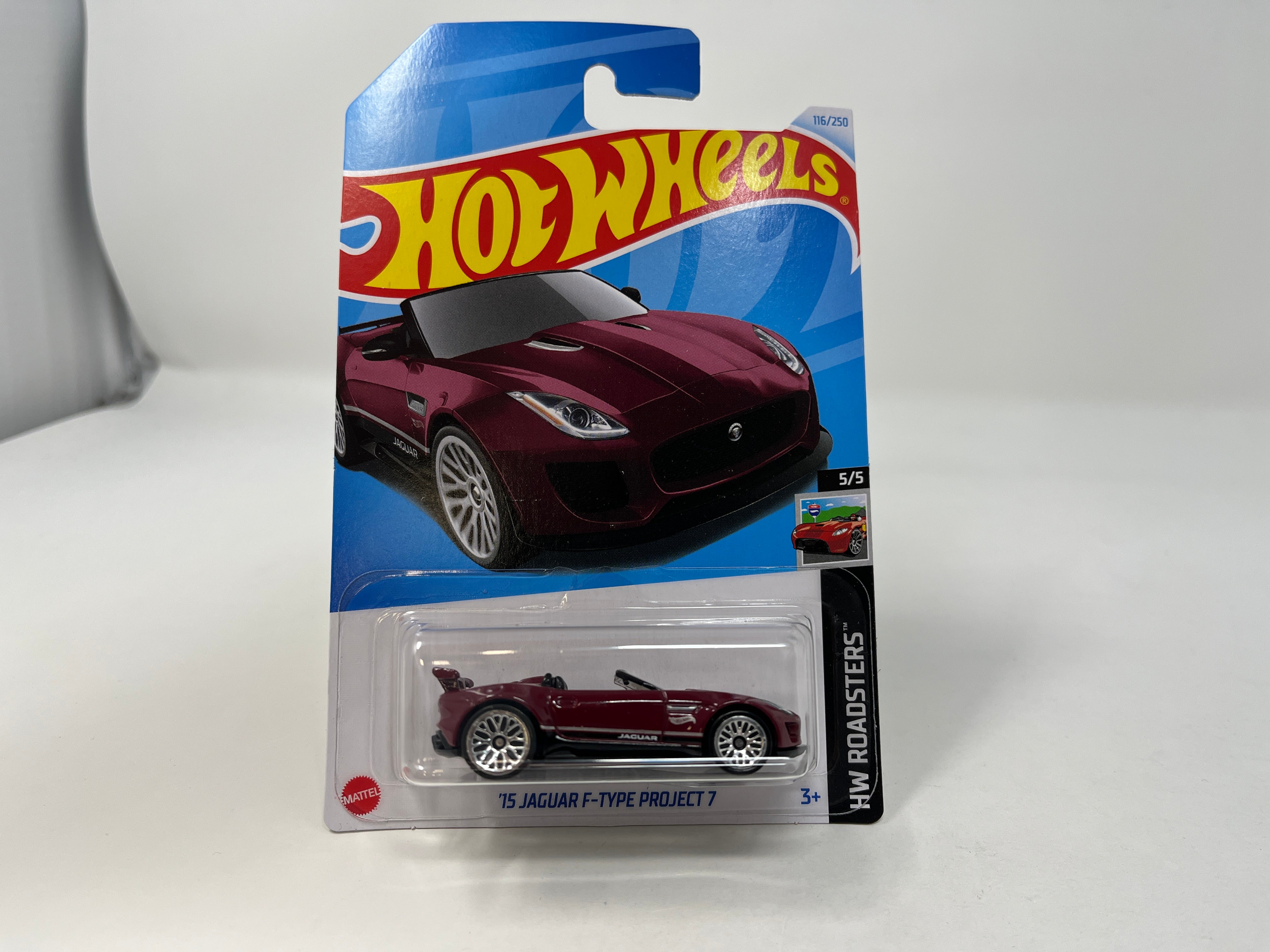 '15 Jaguar F-type Project 7 #116 * Burgundy * 2024 Hot Wheels Case L、mySite、hgirdovlk