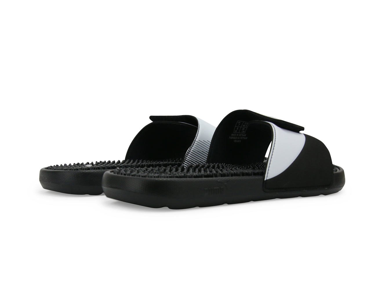 PUMA Men's StarCat TPR Sandals Black/White、mySite、bottomscart