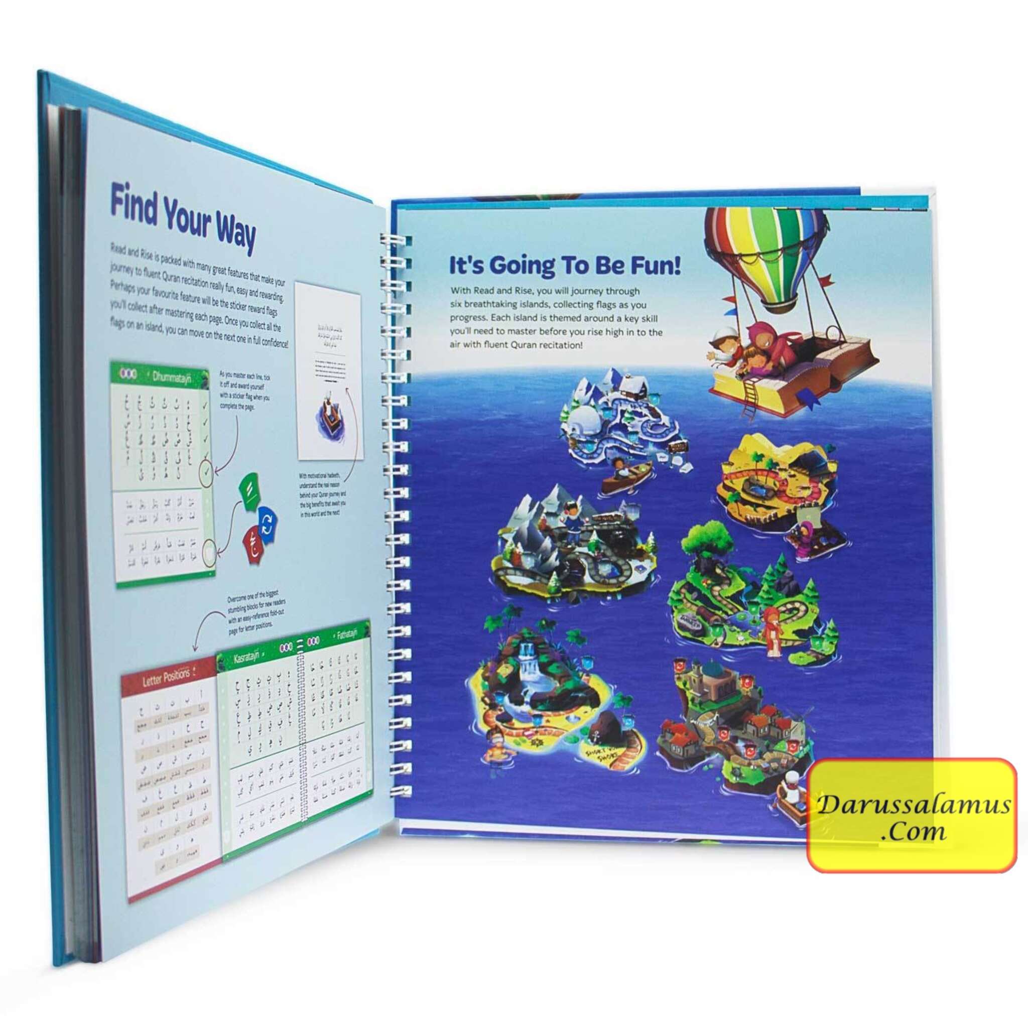 Read and Rise, The Fun, Fast and Firm way To Fluent Quran Recitation By Yasmin Mussa、mySite、topwebapps