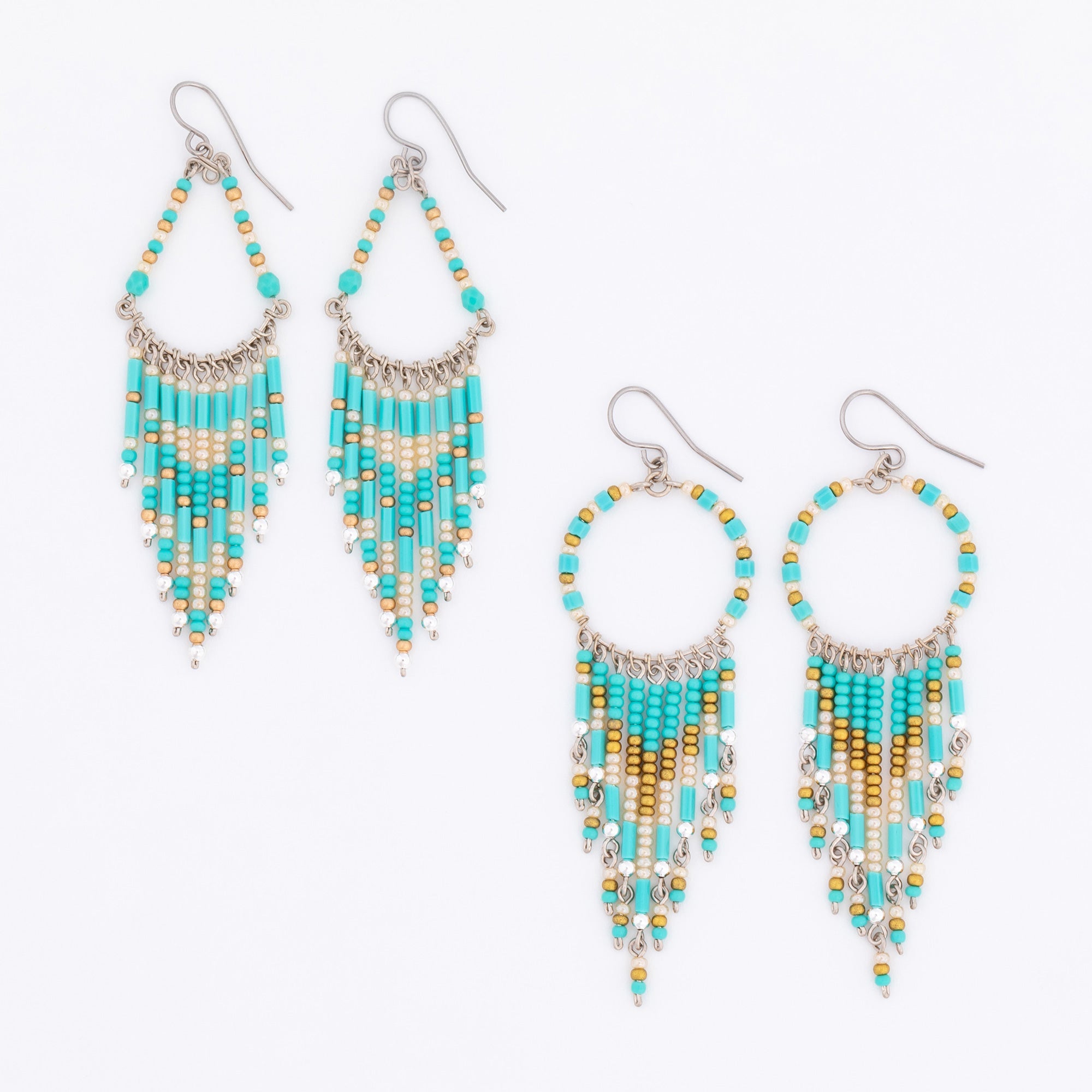 Southwest Spirit Beaded Earrings、mySite、camillekostekn