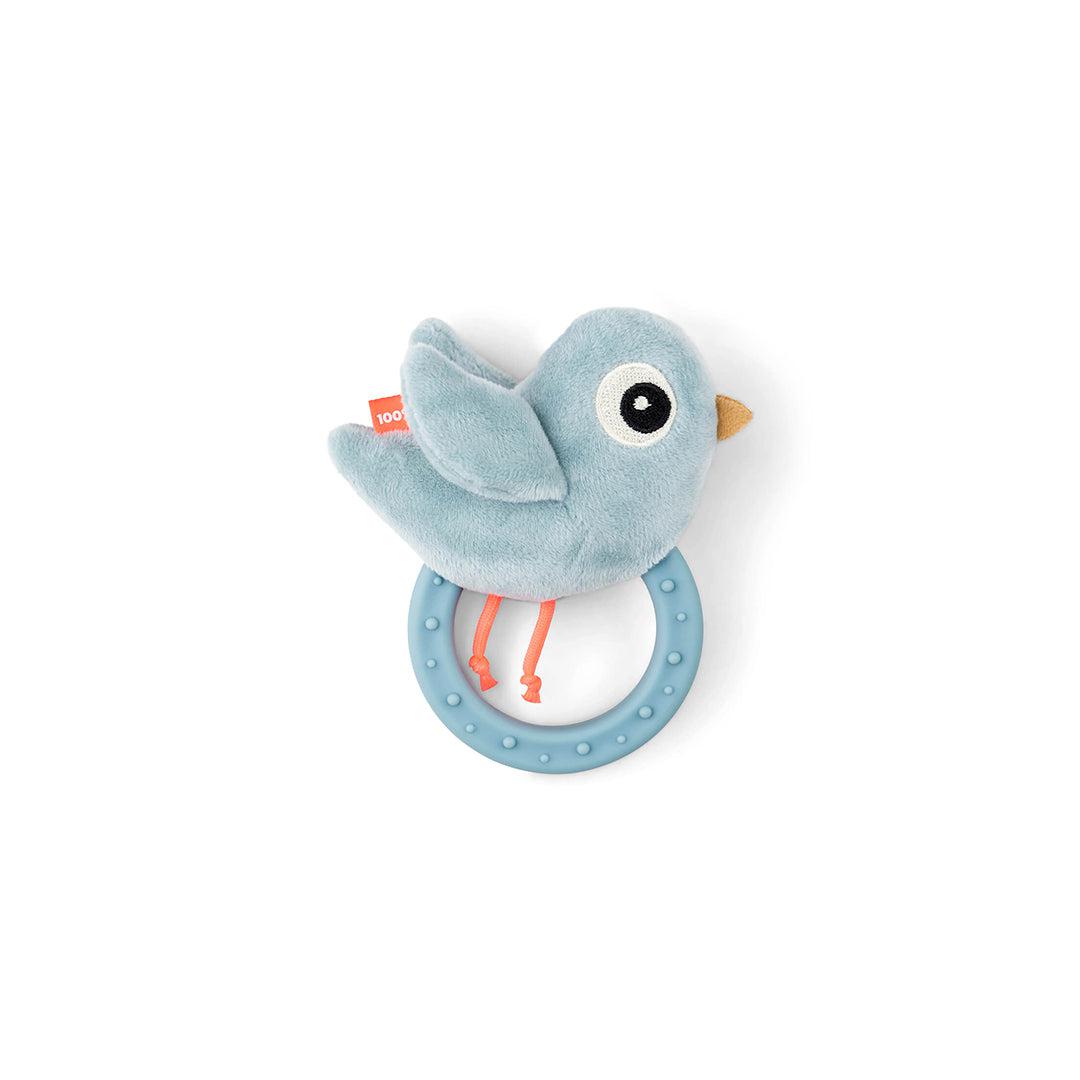  Done by Deer Sensory Rattle With Teether - Blue - Birdee、mySite、merchandisen