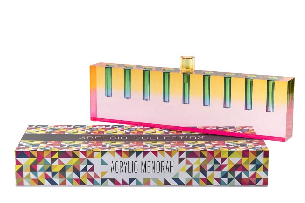 Acrylic Oil Menorah - (Choice of Colors)、mySite、topwebapps