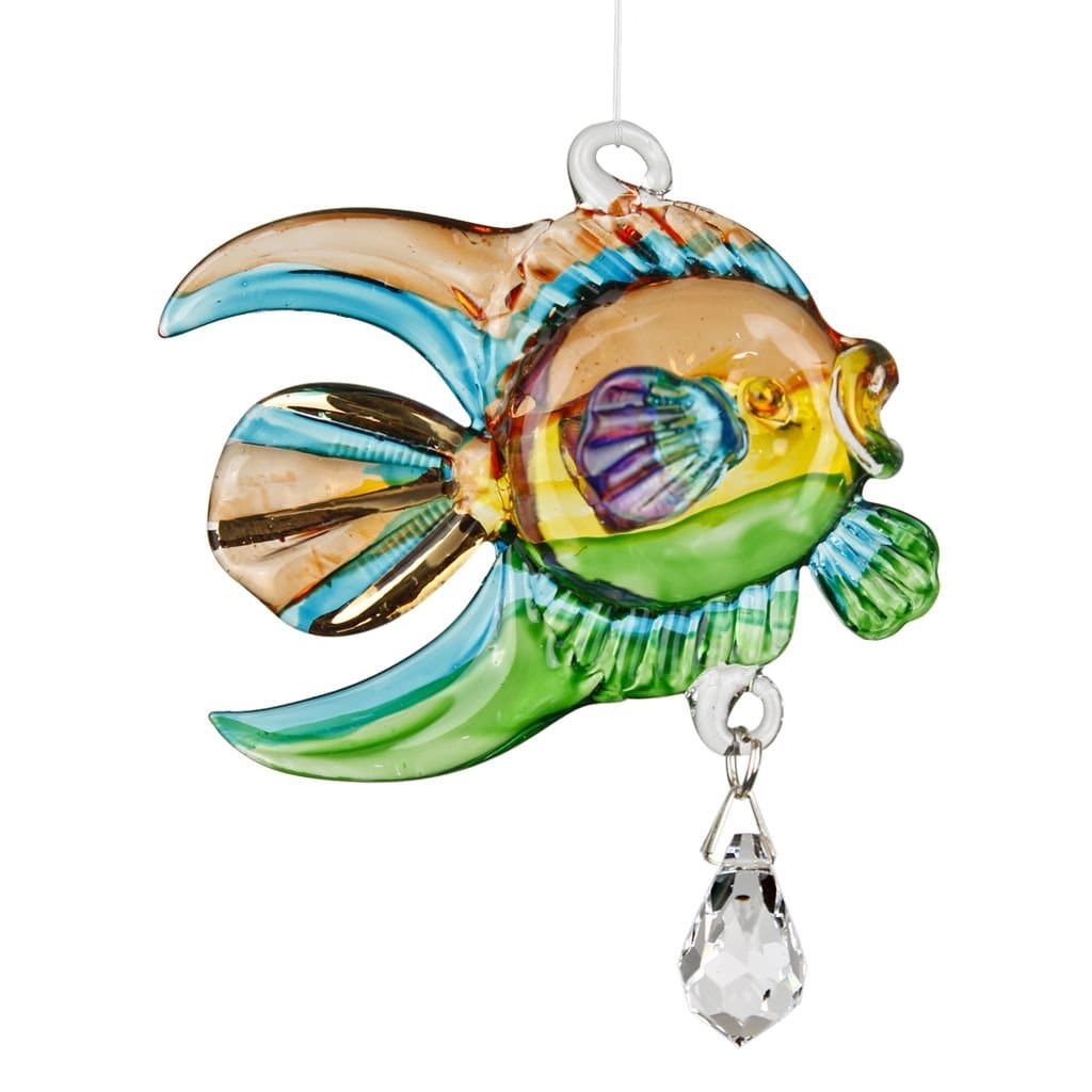 Dolphin, Seahorse or Coral Fish Sun catchers-Rainbow Makers! Hand Made with Swarovski Crystal、mySite、g9winljtr