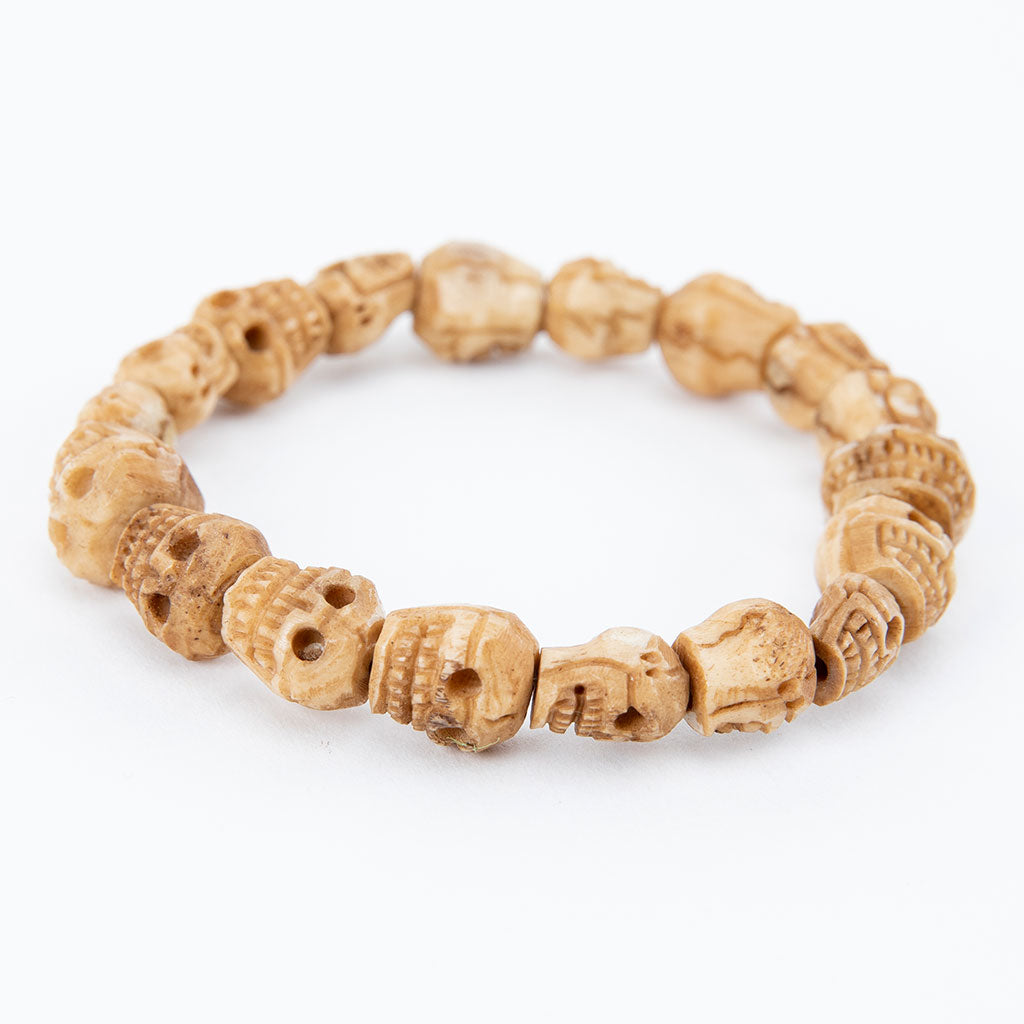 Tibetan Carved Skull Bracelet、mySite、topwebapps