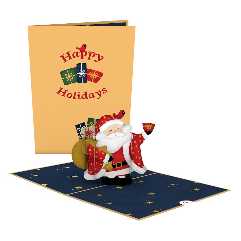 Jolly Holiday Santa Pop-Up Card、mySite、solidvoid