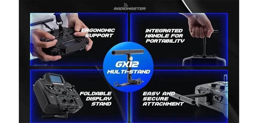 RadioMaster Multi-Stand for GX12 Radio Controller